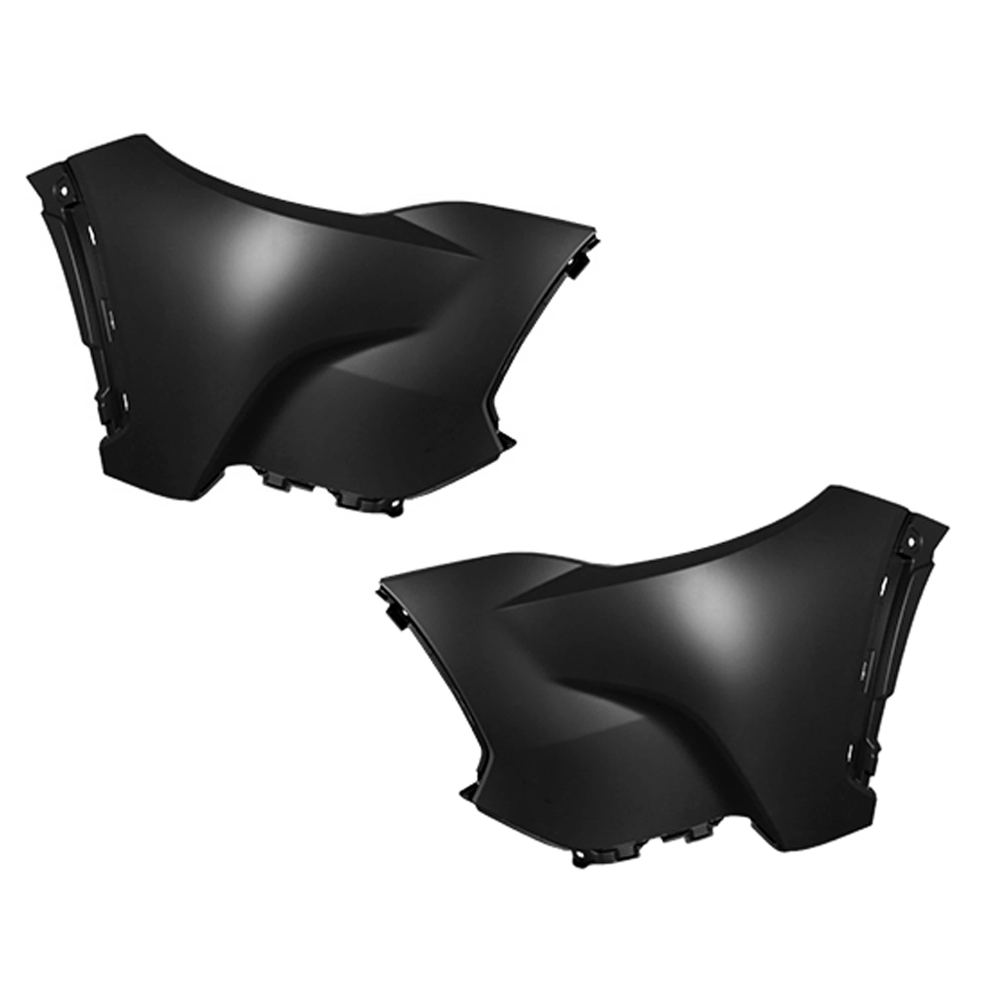 AM COROLLA CROSS 22-24 FRONT BUMPER END RH AND LH Bumper Extension Primed L LE Models SKU SET RT01110015 Partslink TO1016102 TO1017102 OEM 521120A908-521130A908