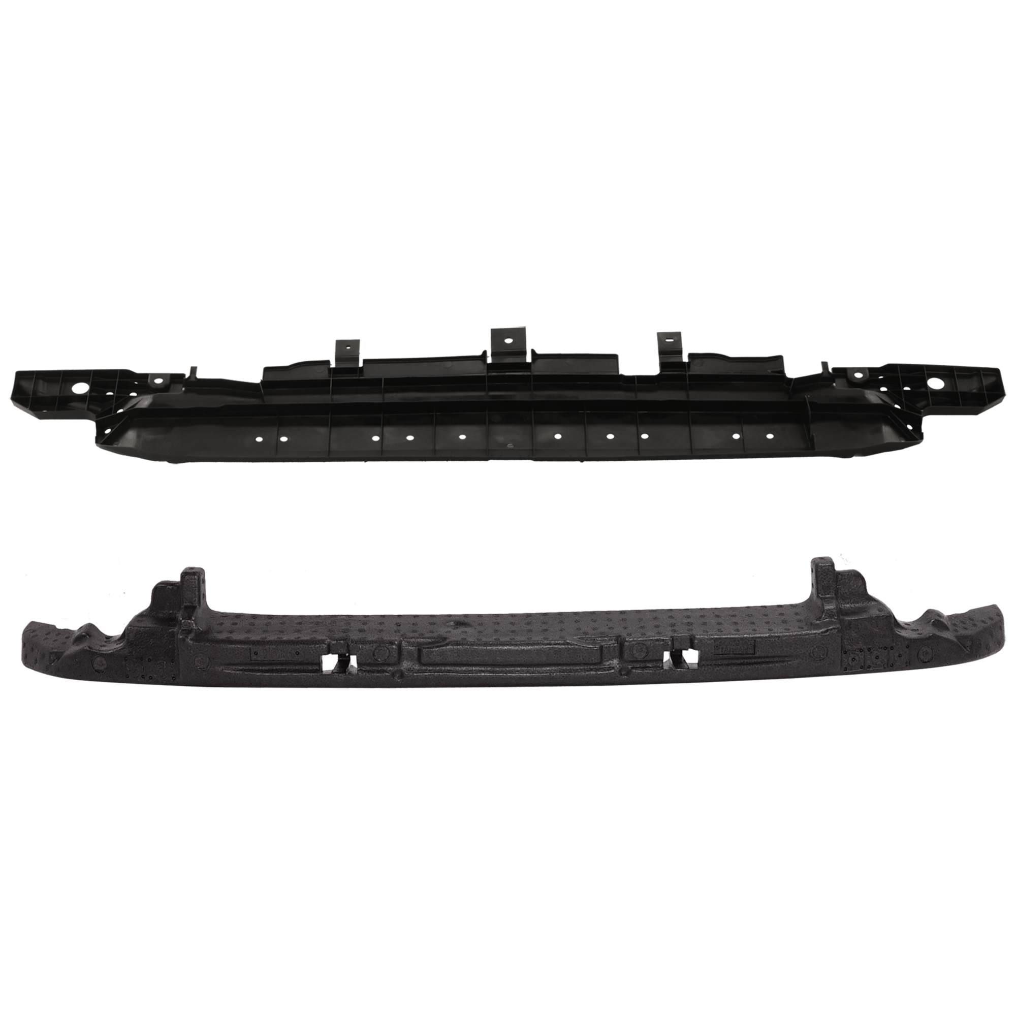 AM RAV4-19-24 FRONT BUMPER ABSORBER Upper and Lower Set of 2 Adventure Trail TRD Off Road Models SKU SET RT01170028