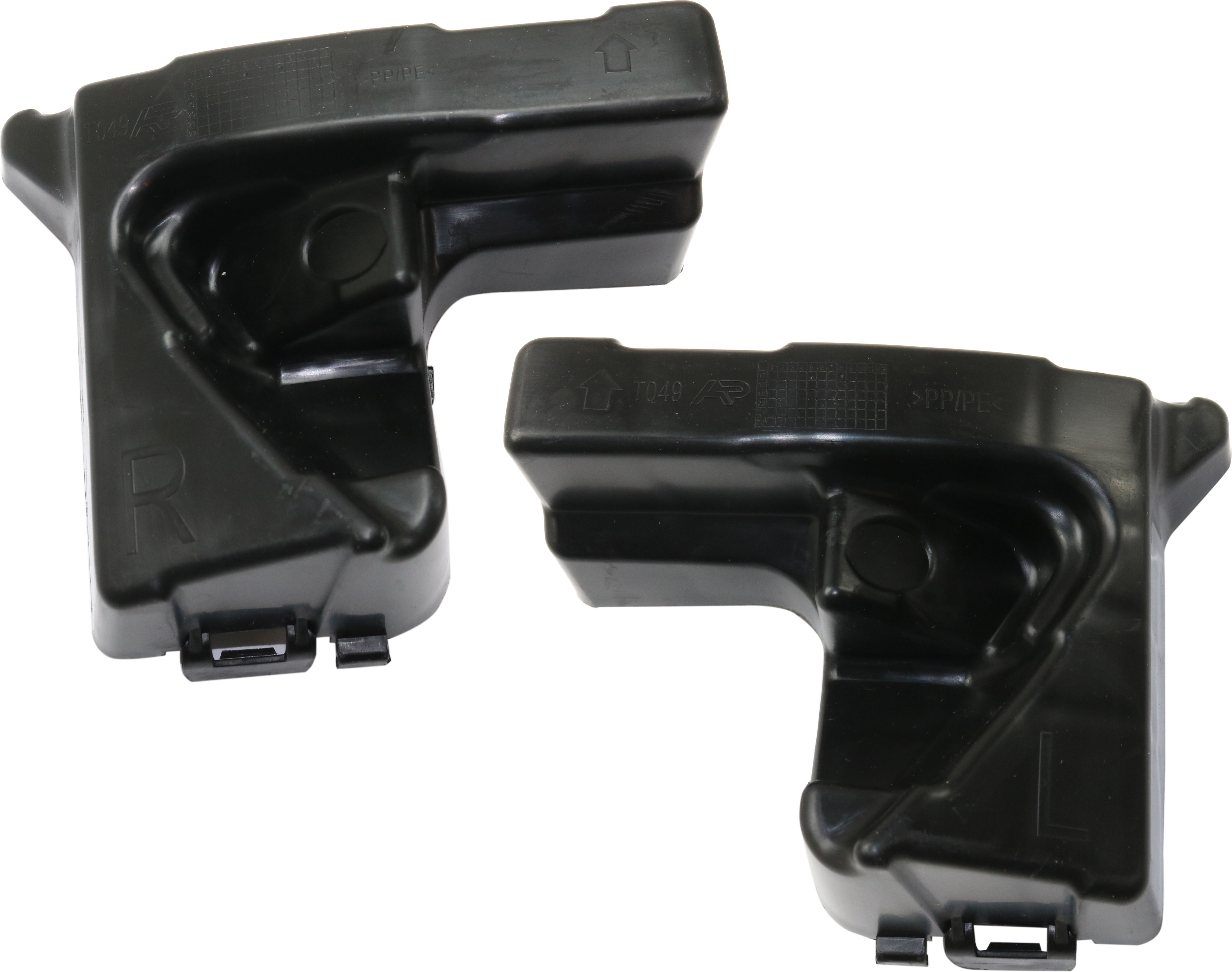 AM PRIUS 16-18 FRONT BUMPER ABSORBER RH AND LH Reinforcement CAPA SKU SET RT01190001Q Partslink TO1073102C TO1072102C OEM 5213547040-5213647030
