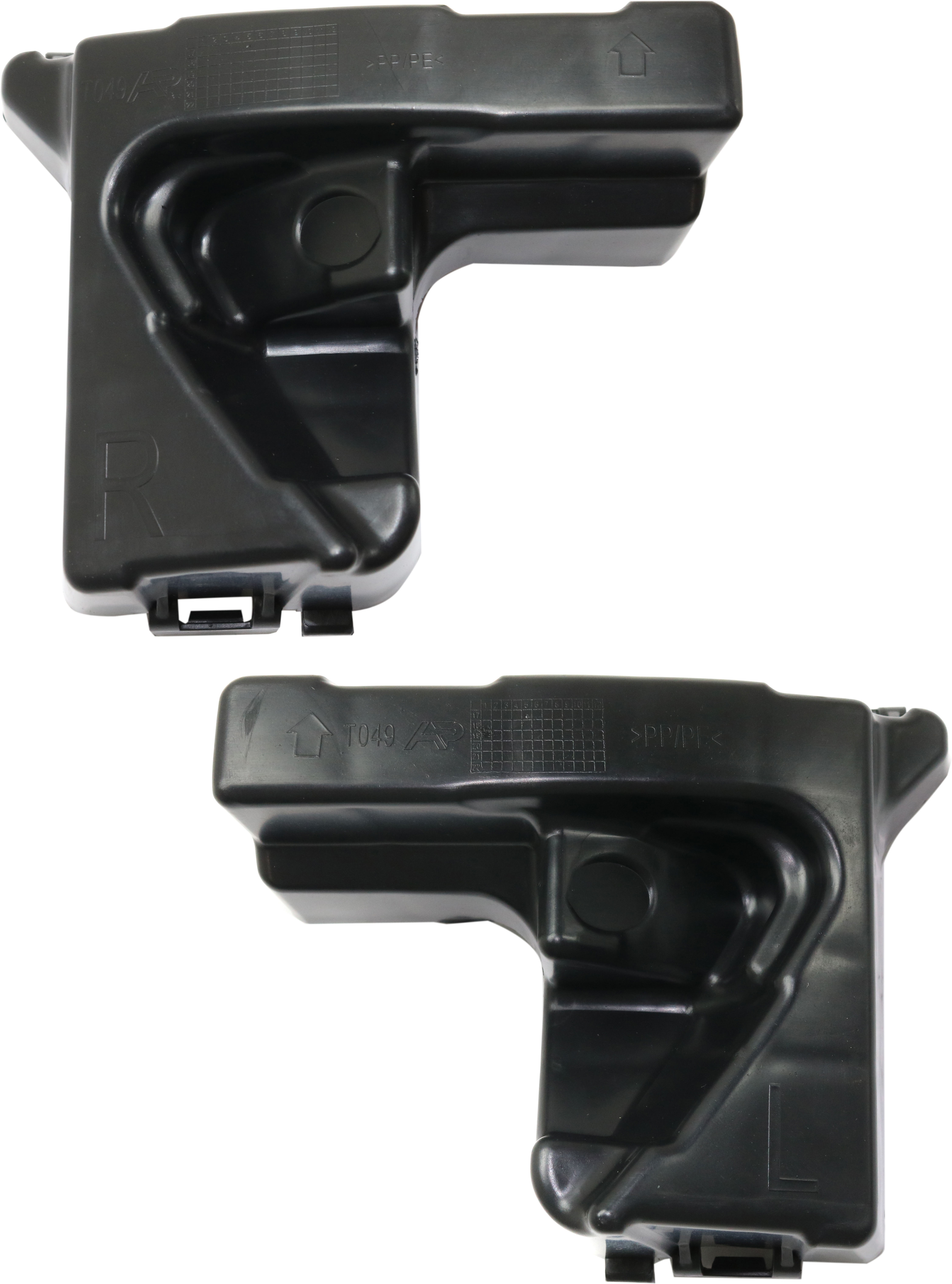 AM PRIUS 16-18 FRONT BUMPER ABSORBER RH AND LH Reinforcement SKU SET RT01190001 Partslink TO1073102 TO1072102 OEM 5213547040-5213647030