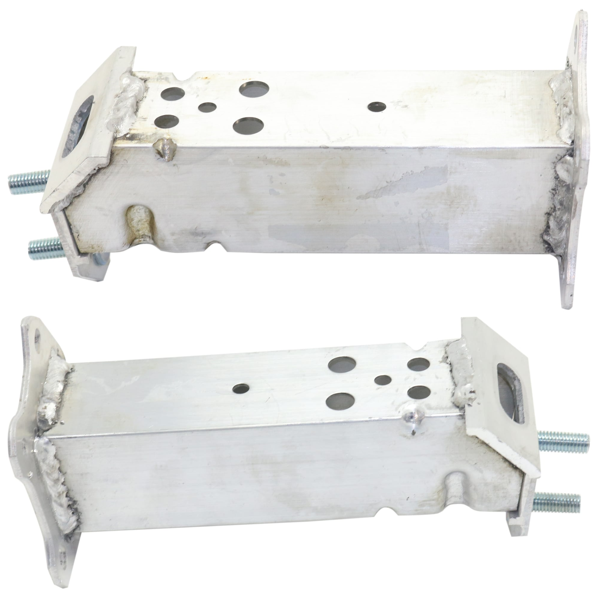 AM PRIUS 16-22 PRIUS PRIME 17-22 FRONT BUMPER BRACKET RH AND LH Reinforcement Extension Aluminum CAPA SKU SET RT01310003Q Partslink CH1177100C CH1176100C OEM 68255507AA 68255508AA