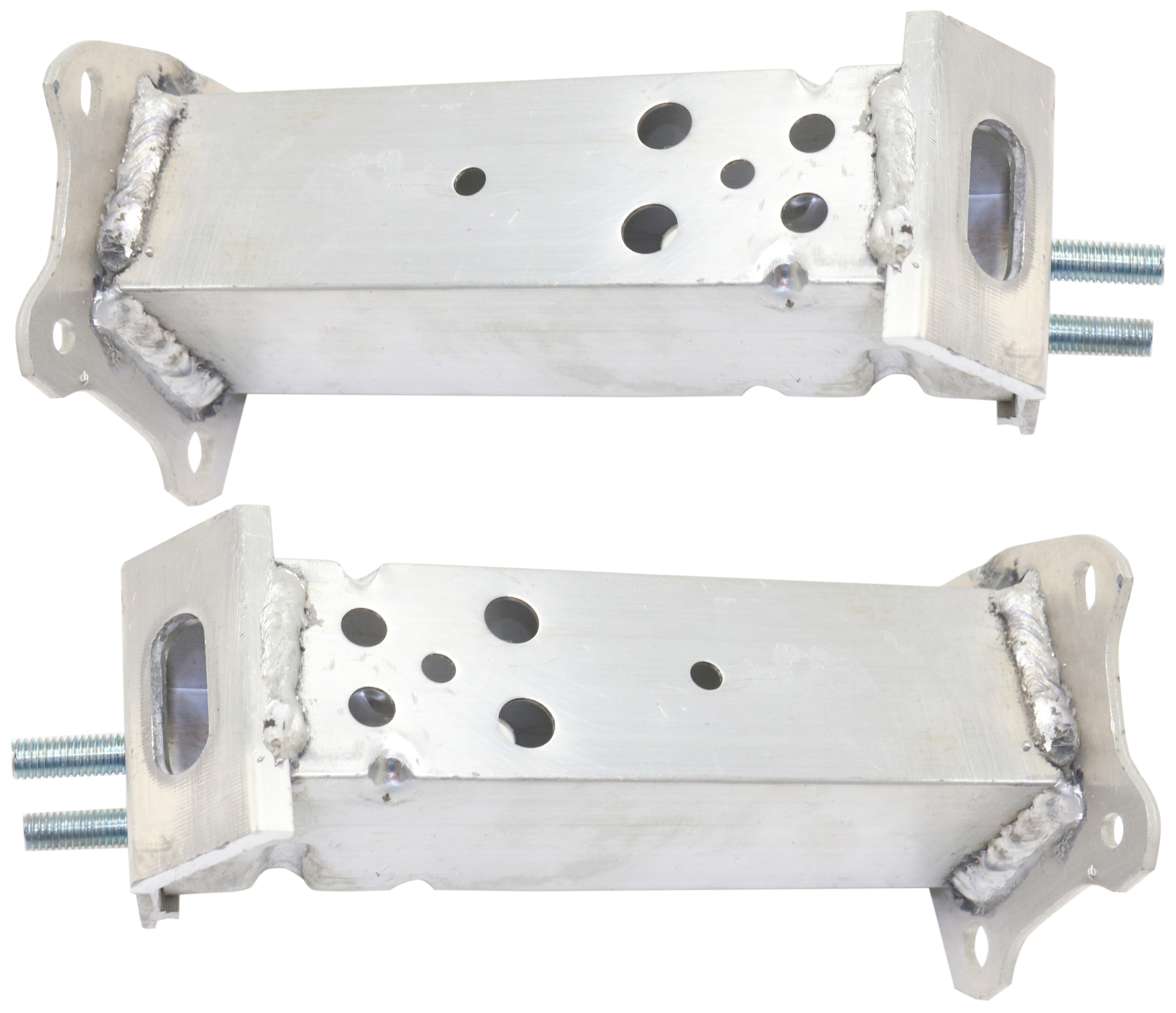 AM PRIUS 16-22 PRIUS PRIME 17-22 FRONT BUMPER BRACKET RH AND LH Reinforcement Extension Aluminum SKU SET RT01310003 Partslink TO1062103 TO1063103 OEM 5210347020-5210247030