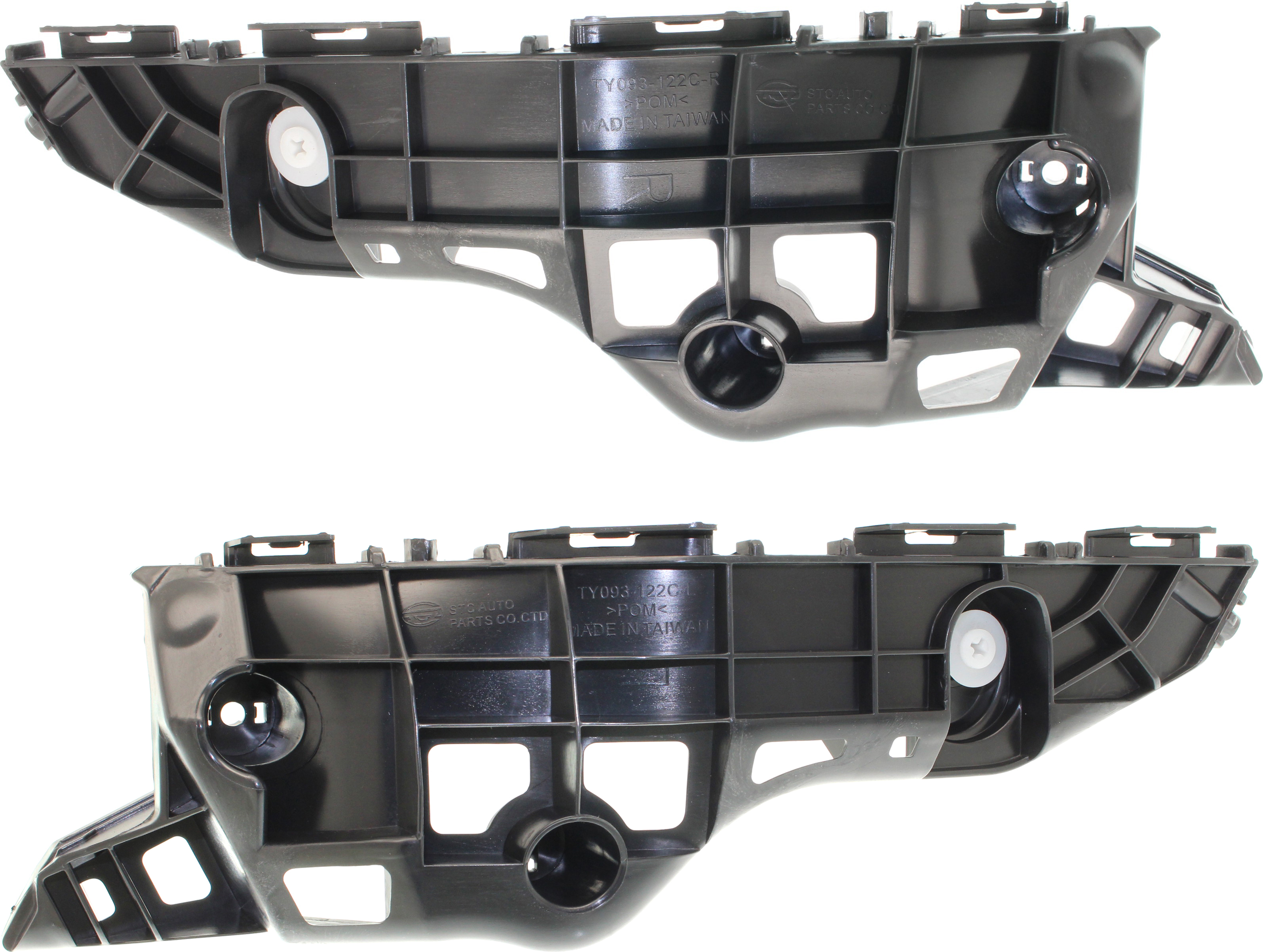 AM HIGHLANDER 17-19 FRONT BUMPER BRACKET RH AND LH SKU SET RT01310007 Partslink TO1043133 TO1042133 OEM 521450E080-521460E080