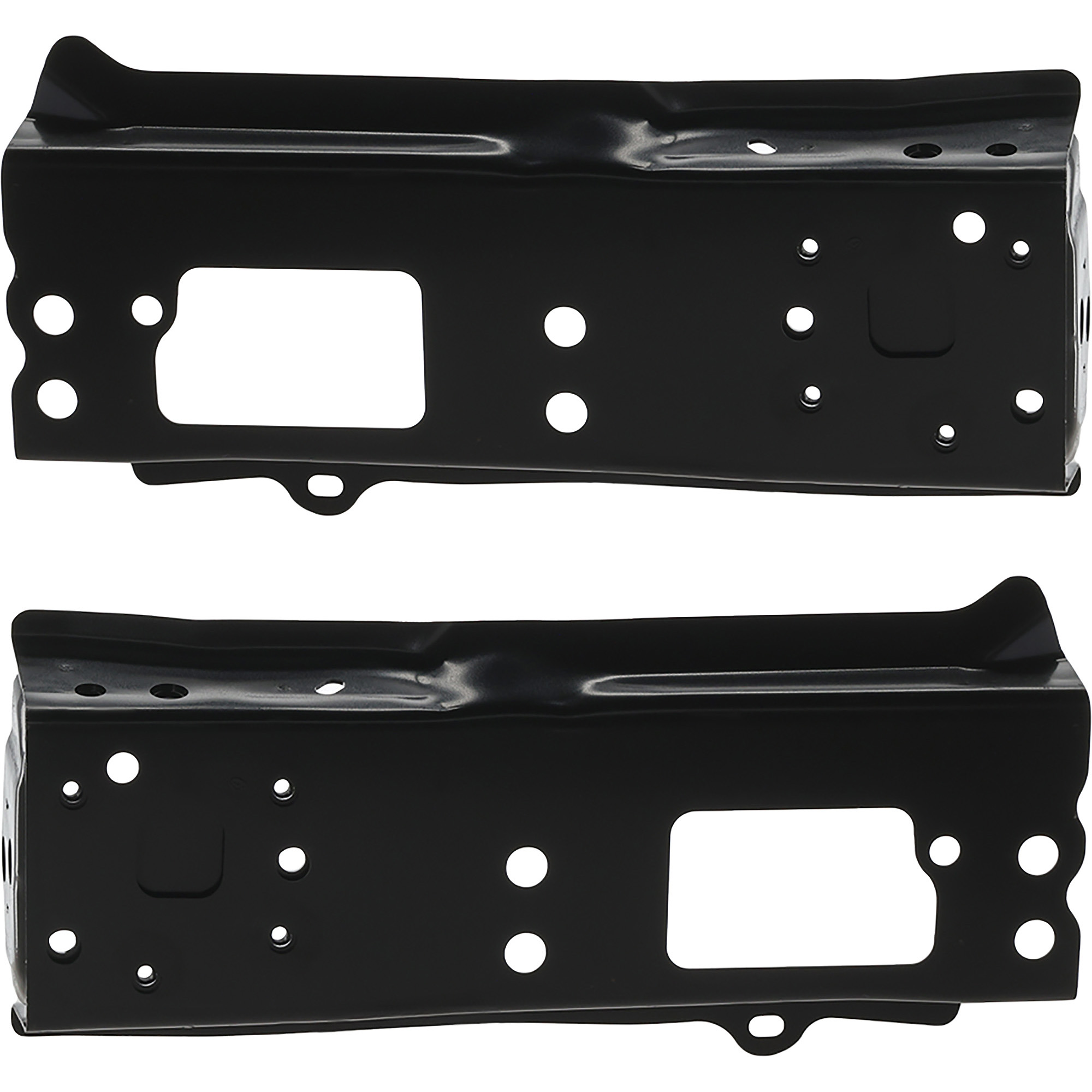 AM PRIUS 16-22 COROLLA 19-25 FRONT BUMPER BRACKET RH AND LH Side Reinforcement Steel SKU SET RT01310047 Partslink TO1062115 TO1063115 OEM 5710747030-5710847030