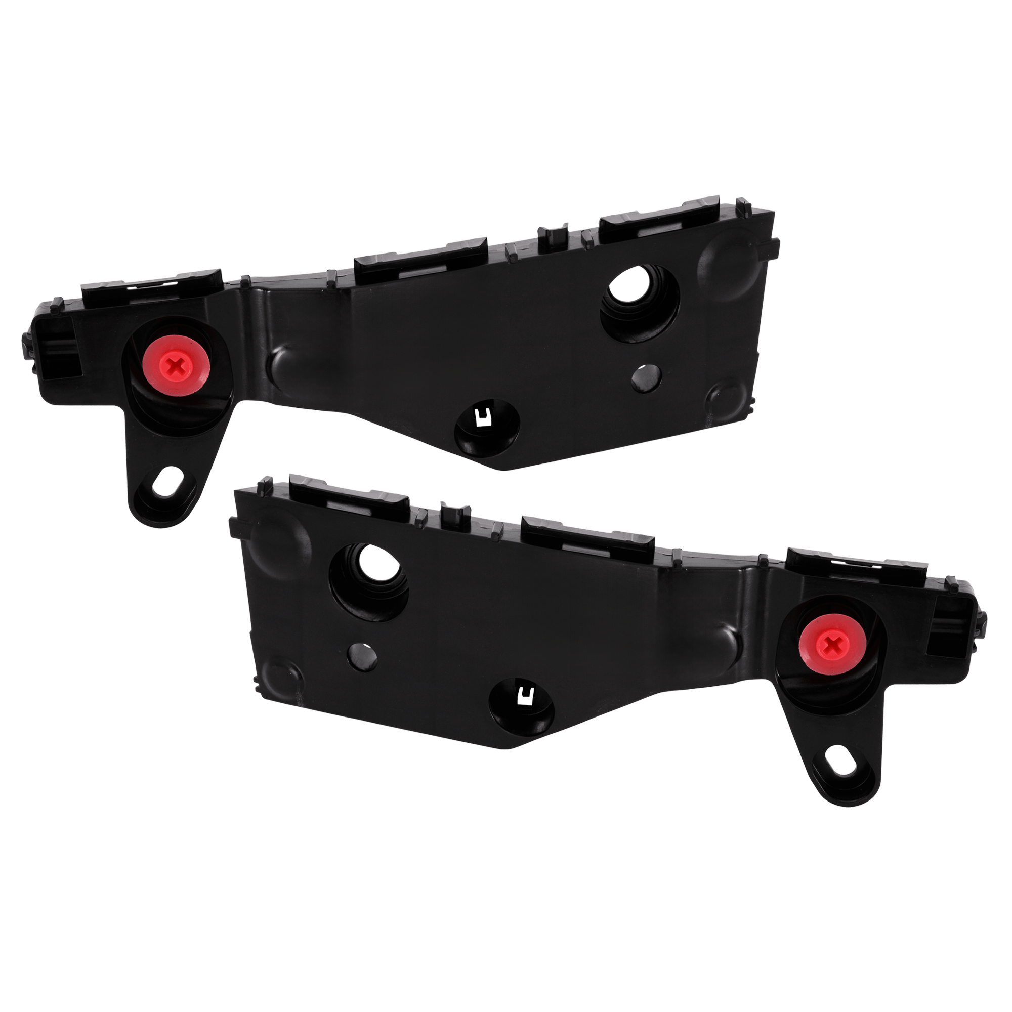 AM TUNDRA 22-24 SEQUOIA 23-25 FRONT BUMPER BRACKET RH AND LH Assembly Side Cover Support Black SKU SET RT01310071 Partslink TO1042156 TO1043156 OEM 521150C140-521160C140