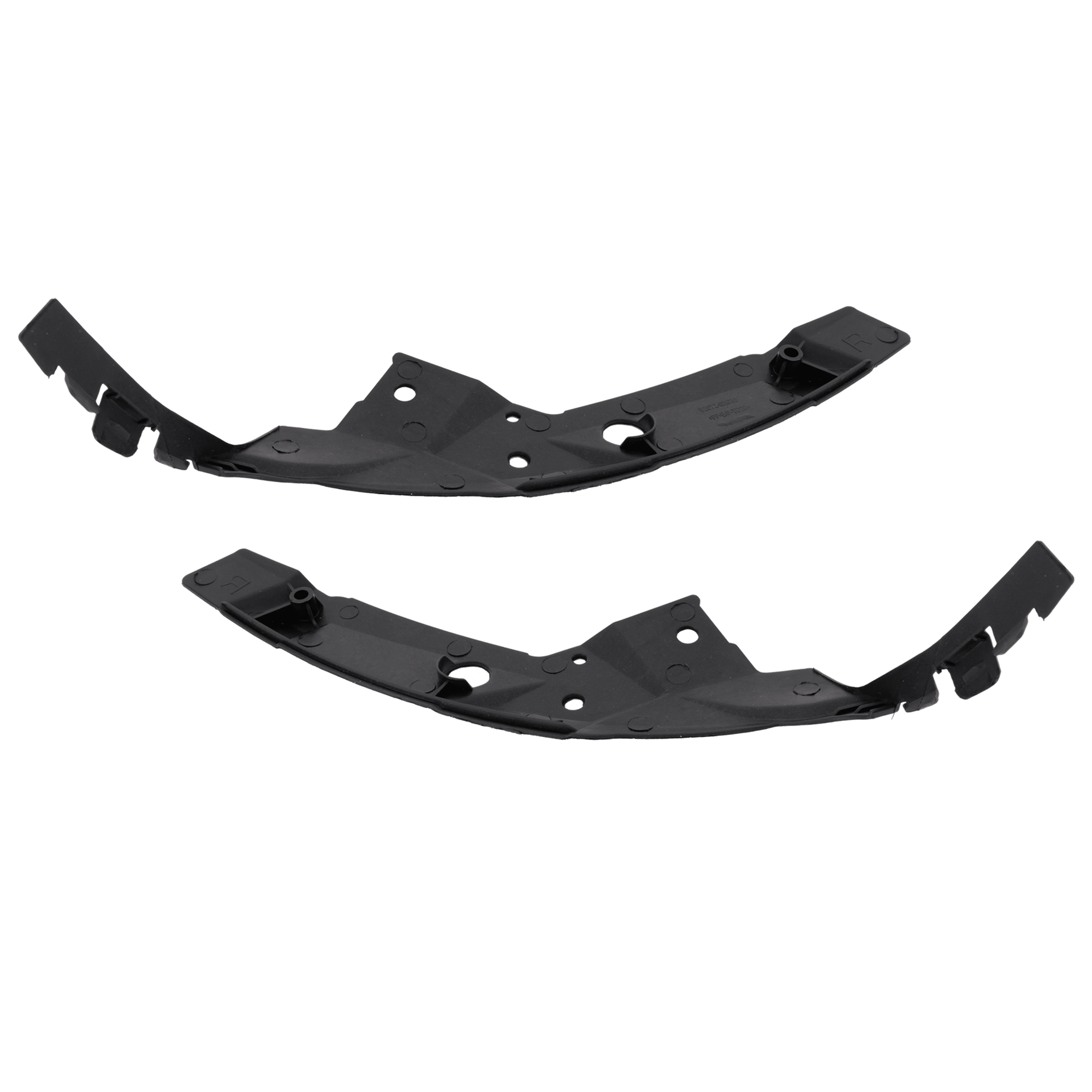 AM RAV4-09-12 FRONT BUMPER BRACKET RH AND LH Seal Plastic Base Sport Models SKU SET RT01310091 Partslink TO1088119 TO1089119 OEM 526710R010-526720R010