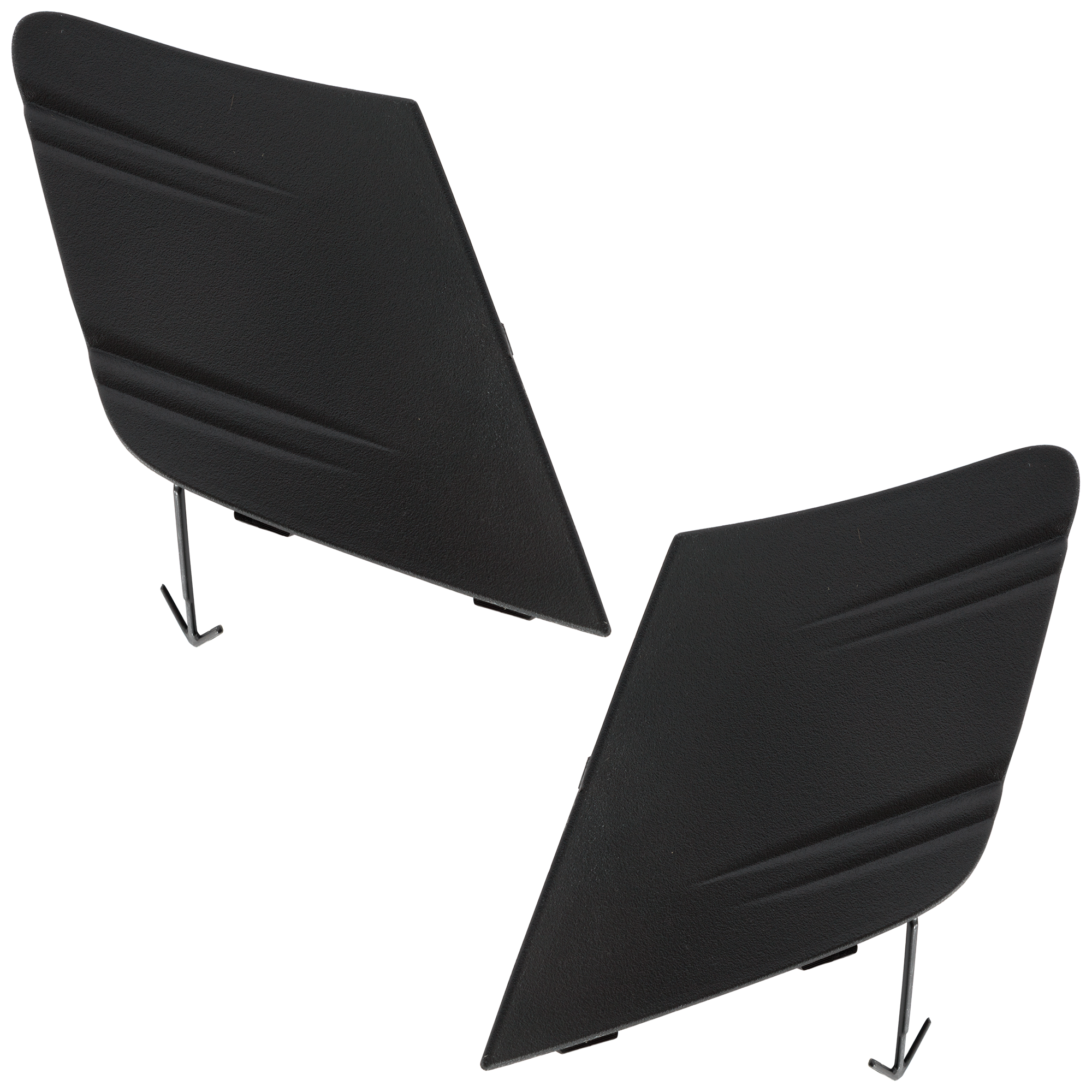 AM VENZA 21-23 FRONT BUMPER TOW HOOK COVER RH AND LH Textured SKU SET RT01440011 Partslink TO1047117 TO1046117 OEM 5328548090-5328648140