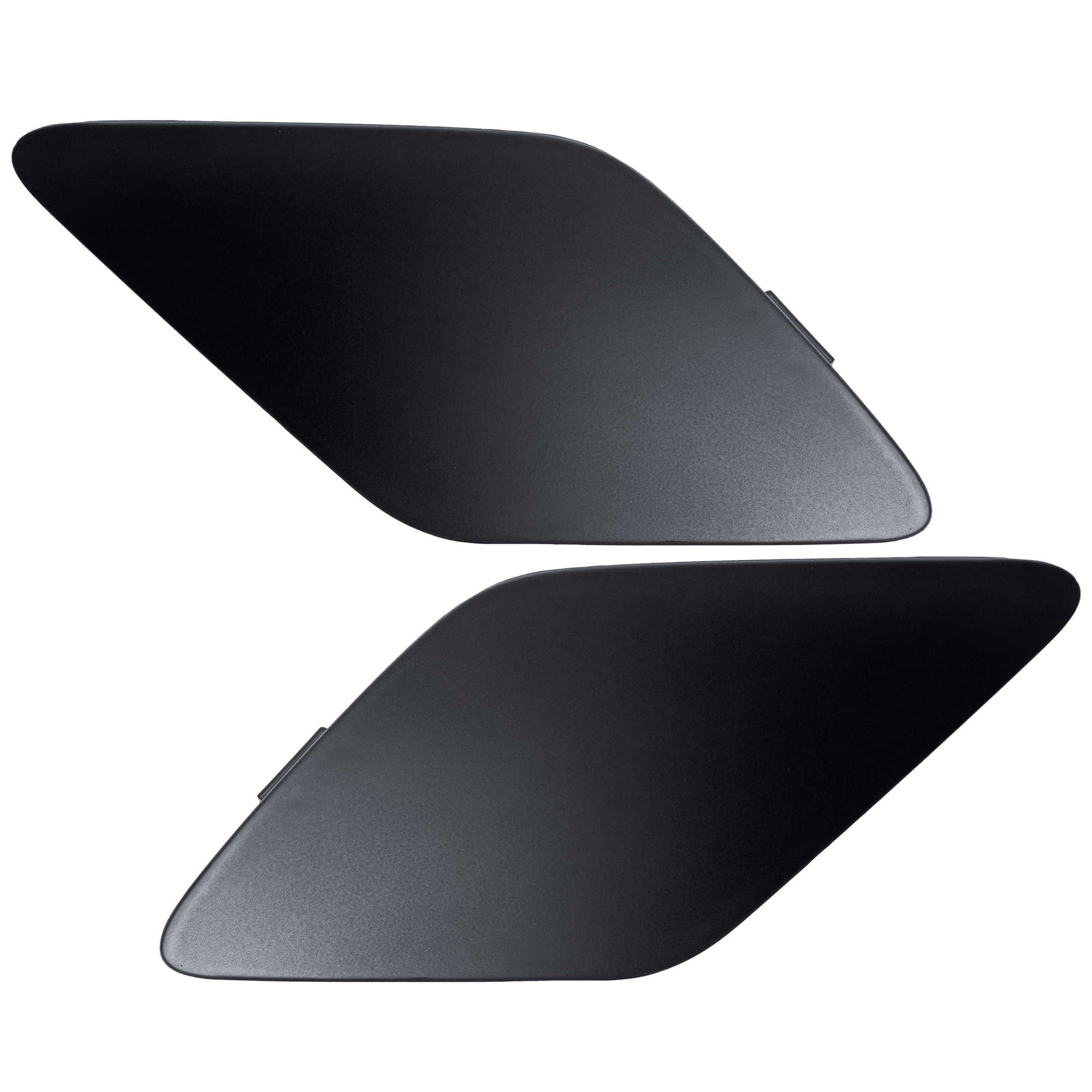 AM PRIUS PRIME 17-22 FRONT BUMPER TOW HOOK COVER RH AND LH Primed SKU SET RT01440023 Partslink TO1029147 TO1029148 OEM 5212747909-5212847908