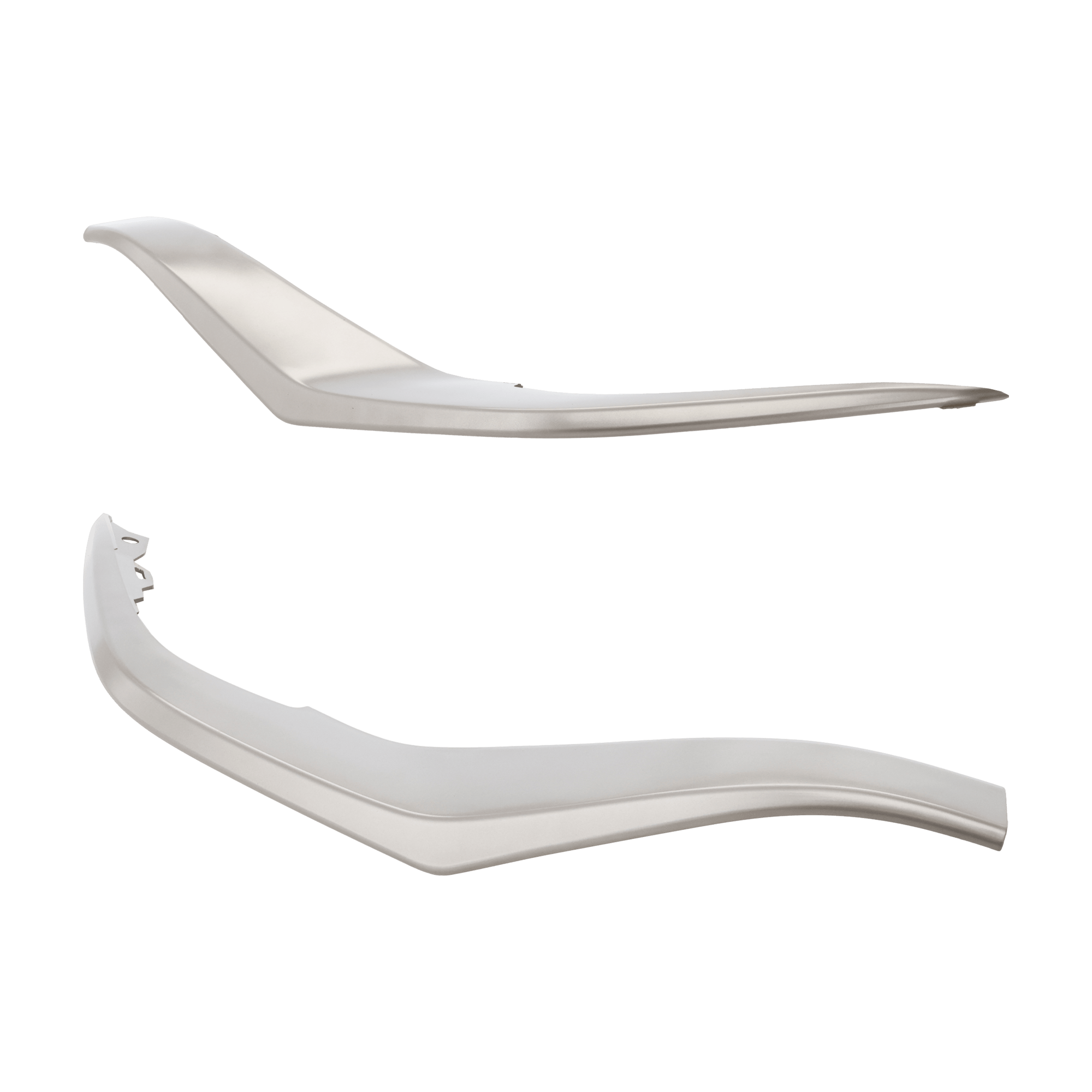 AM HIGHLANDER 20-23 FRONT BUMPER GRILLE MOLDING RH AND LH Primed Silver XSE Model SKU SET RT01540009 Partslink TO1046120 TO1047120 OEM 527120E060-527130E060