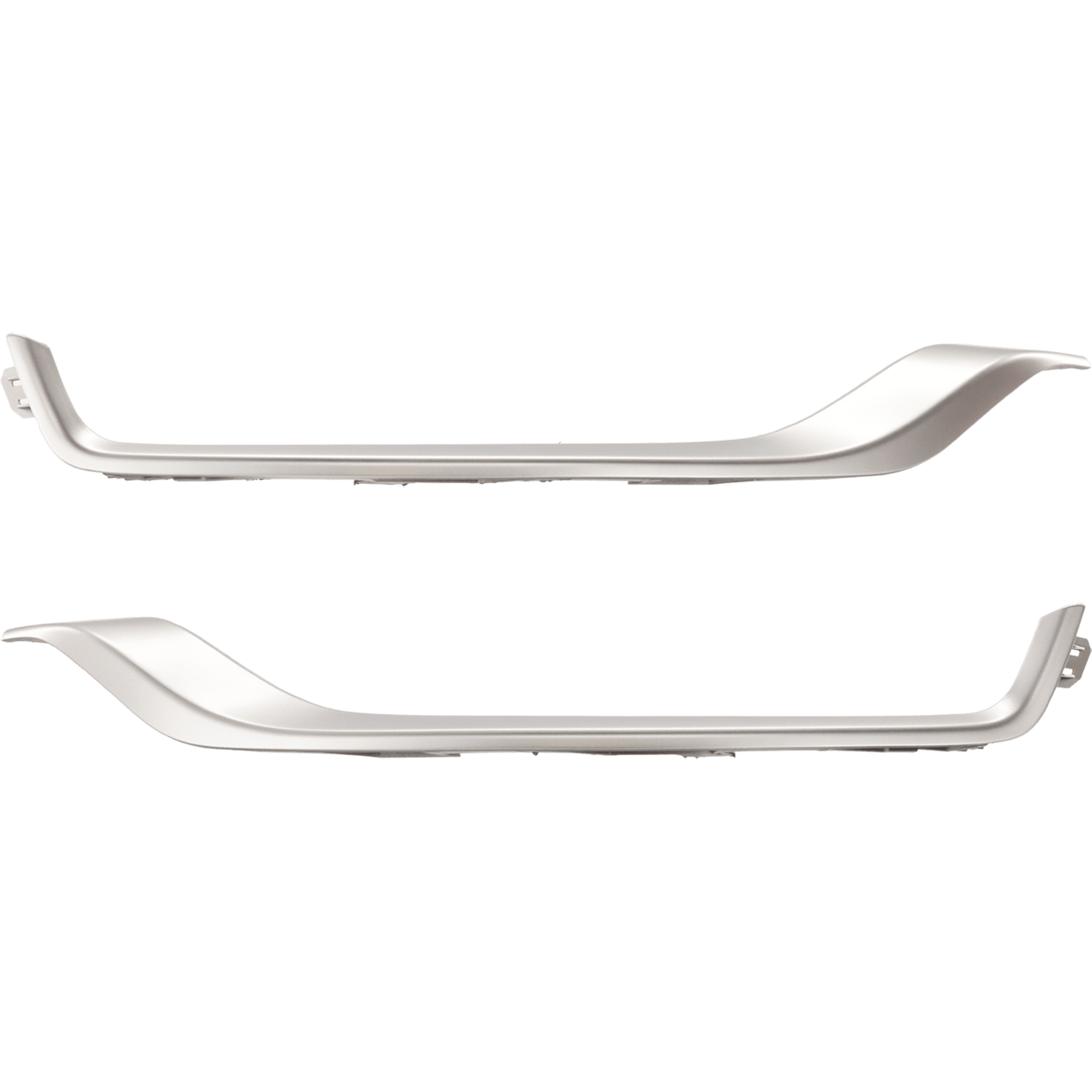 AM RAV4 PRIME 21-23 FRONT BUMPER MOLDING RH AND LH Painter Silver Gray CAPA SKU SET RT01590051Q Partslink TO1046122C TO1047122C OEM 5271242070-5271342070