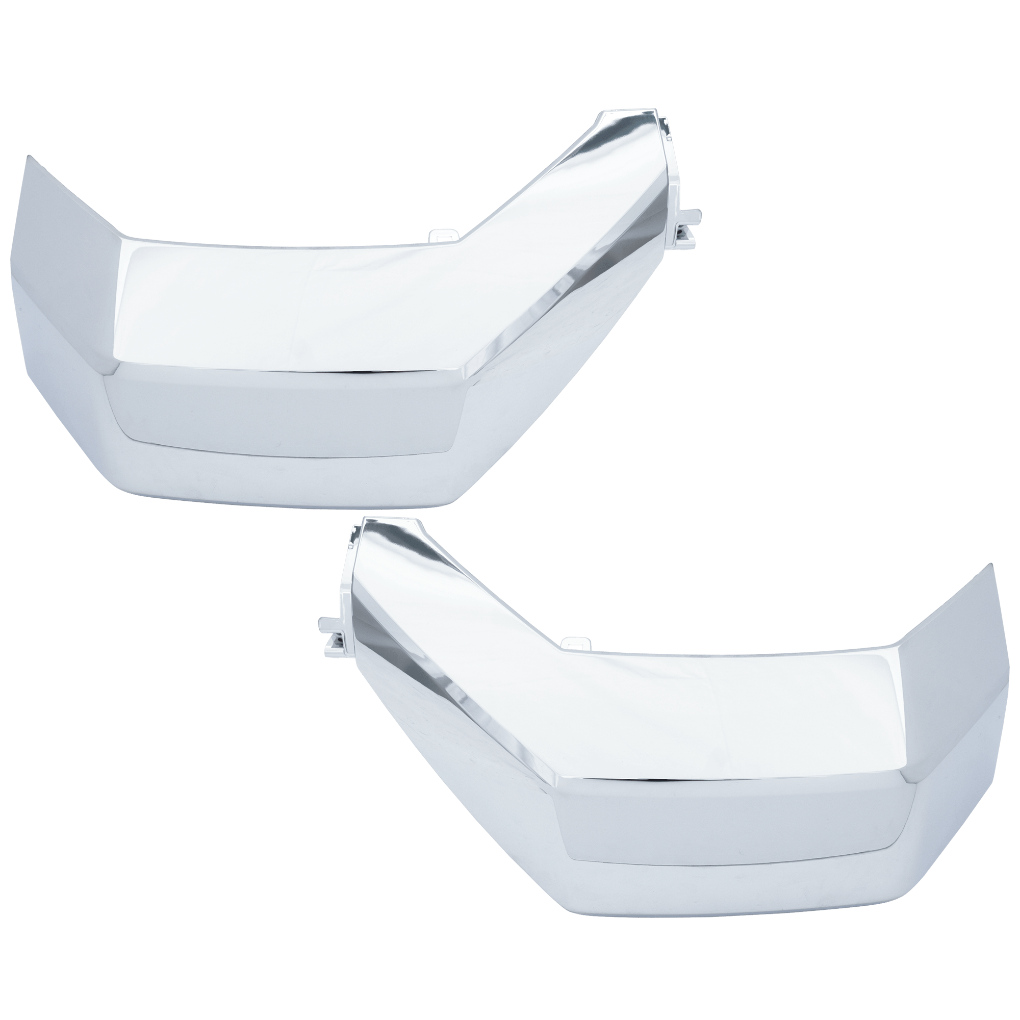 AM TUNDRA 22-25 FRONT BUMPER MOLDING RH AND LH Cover Molding Chrome SKU SET RT01590067 Partslink TO1046128 TO1047128 OEM 527120C050-527130C050