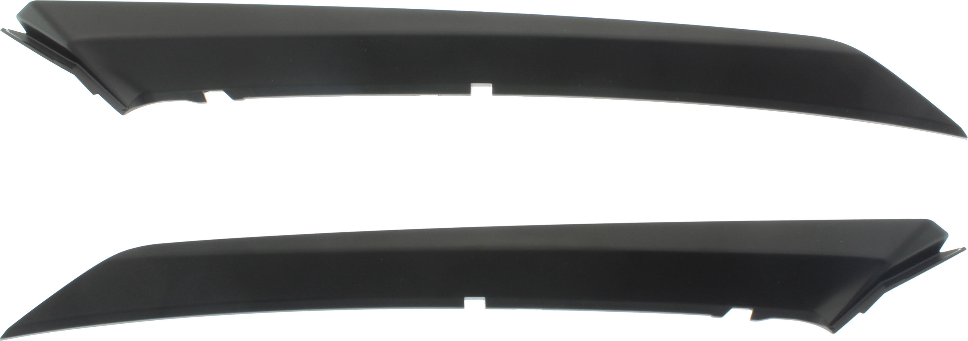 AM CAMRY 18-19 FRONT BUMPER MOLDING RH and LH Upper Textured SE Model Japan Built SKU SET RT01610001 Partslink TO1046104 TO1047104 OEM 5271233030-5271333030
