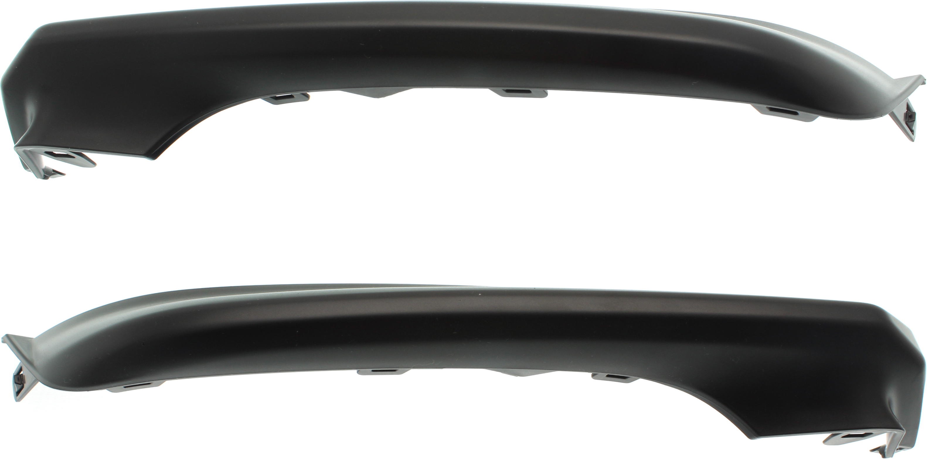 AM CAMRY 18-20 FRONT BUMPER MOLDING RH AND LH Outer Textured SE Model 18-19 Japan North America Built Vehicle SKU SET RT01610007 Partslink TO1047103 TO1046103 OEM 5312333030-5312306040-53124330