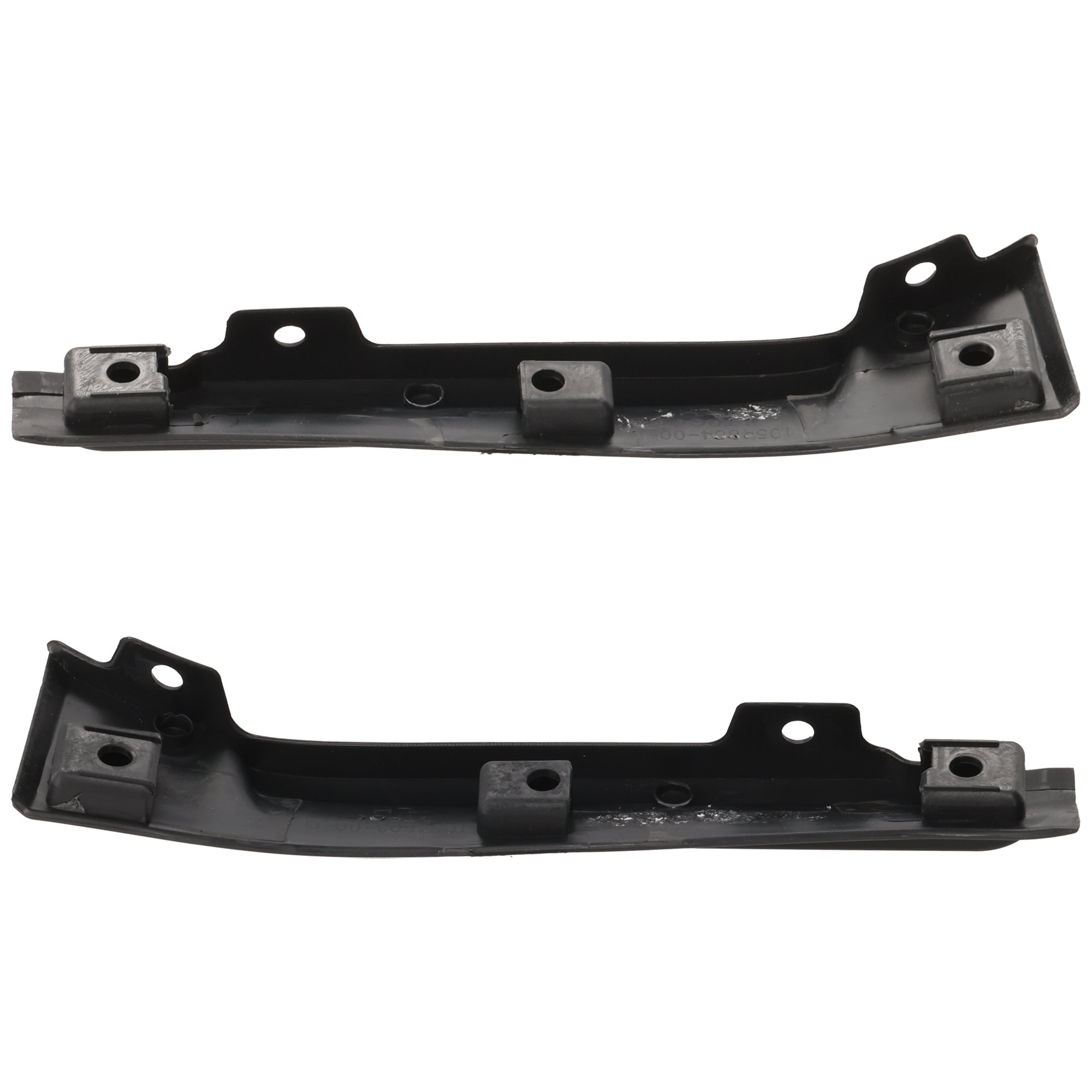 AM MODEL X 16-21 FRONT LOWER VALANCE RH AND LH Side Deflector Plastic Black SKU SET RT01750041 OEM 105480300D 105480400D