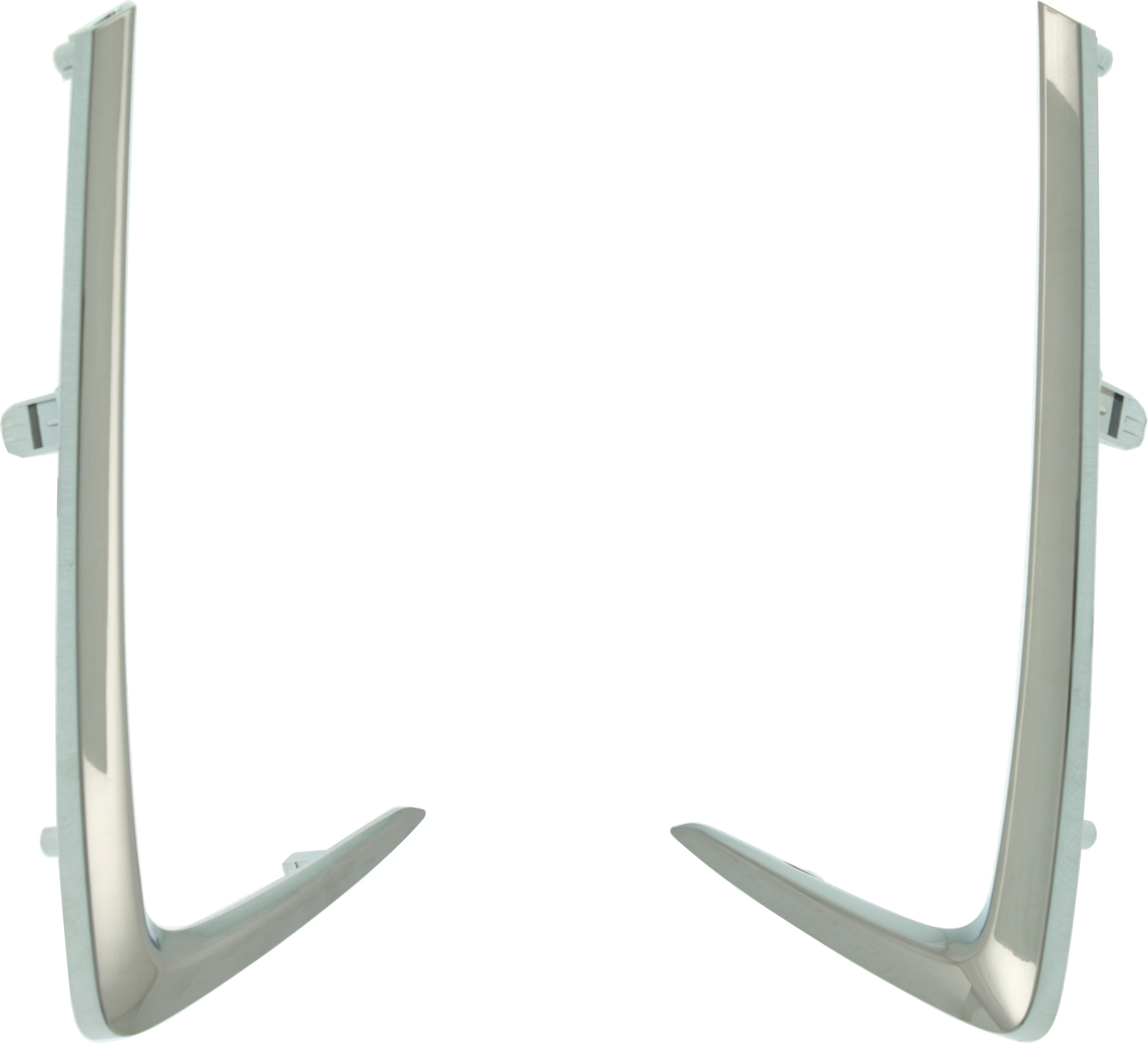 AM SCION IA 16-16 YARIS YARIS IA 16-20 FRONT BUMPER GRILLE MOLDING RH AND LH Outer Chrome Sedan CAPA SKU SET RT02030001Q Partslink TO1047102C TO1046102C OEM 53123WB001-53124WB001