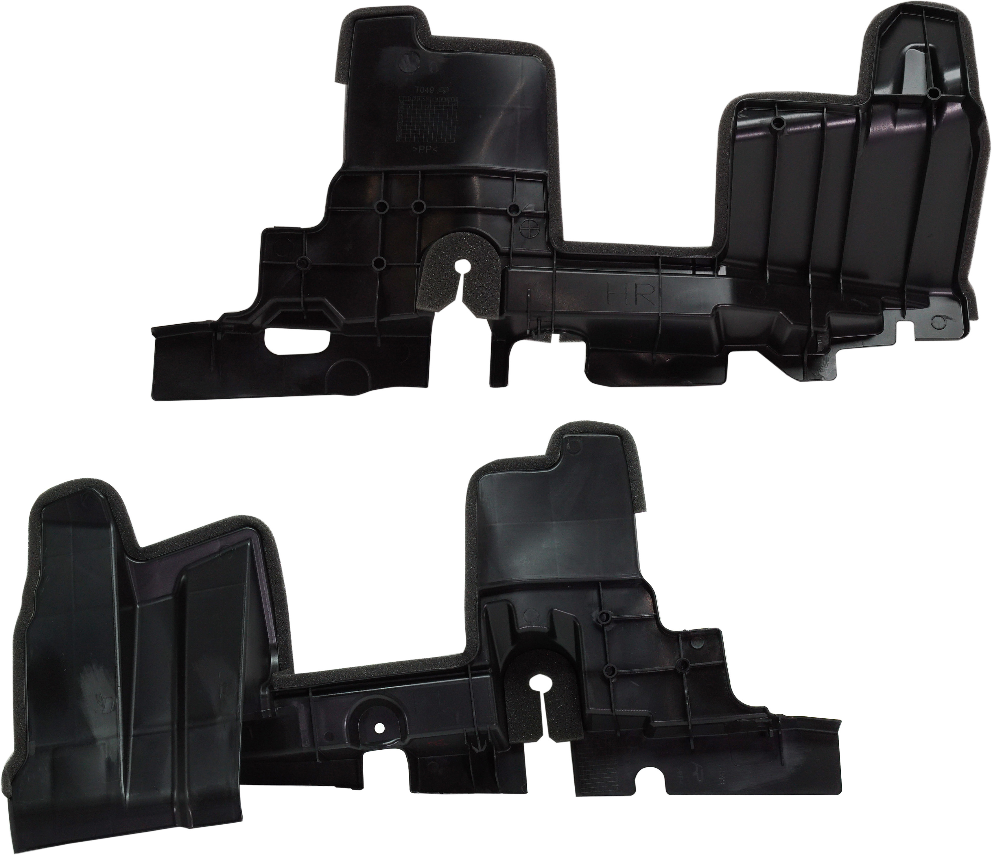 AM HIGHLANDER 17-19 RADIATOR SUPPORT BAFFLE RH and LH Side Deflector SKU SET RT04170003 Partslink TO1218119 TO1218120 OEM 532930E140-532940E140