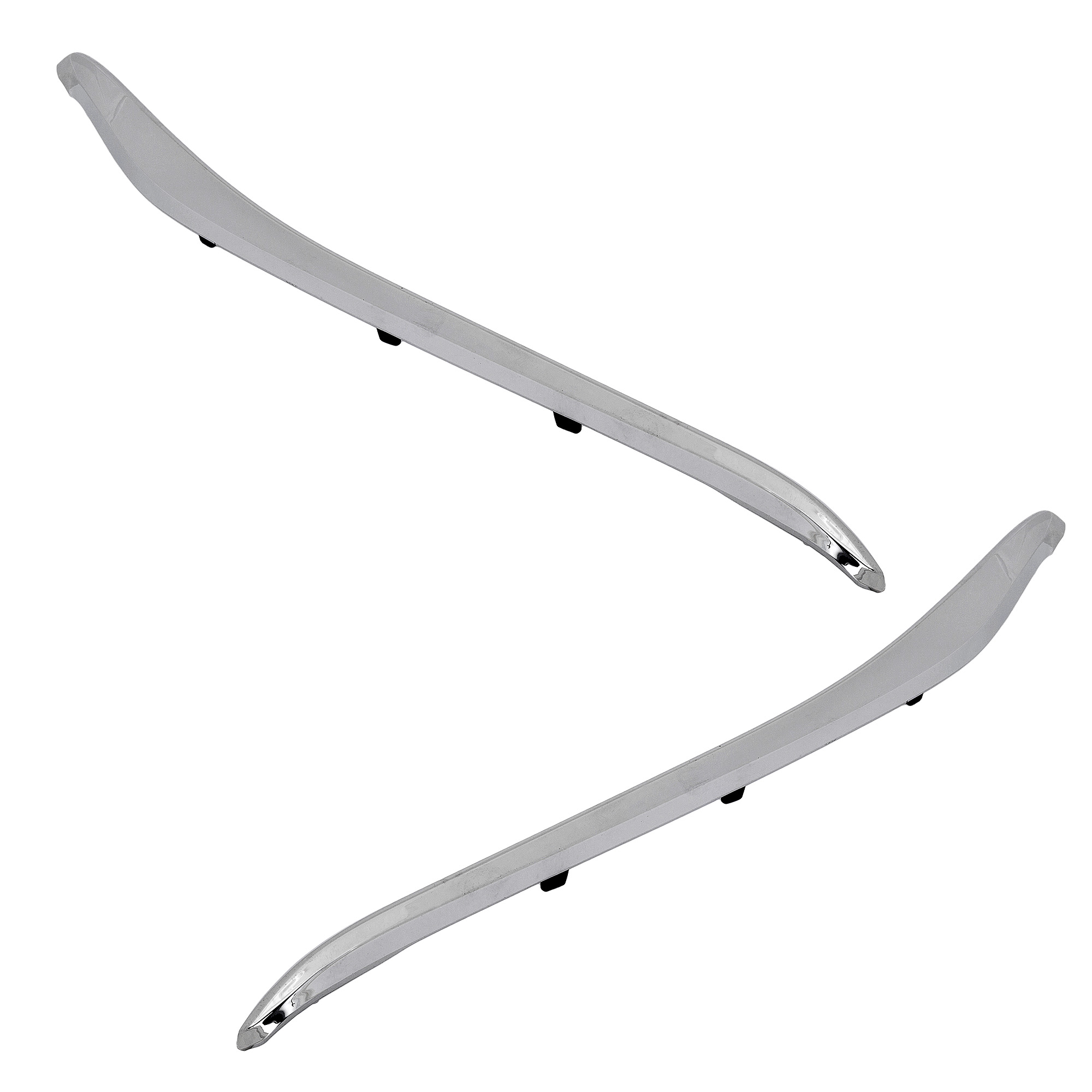 AM VENZA 21-24 GRILLE MOLDING RH AND LH Outer Chrome Assembly w o Nightshade Edition SKU SET RT07070007 Partslink TO1213113 TO1212113 OEM 5312348070-5312448080