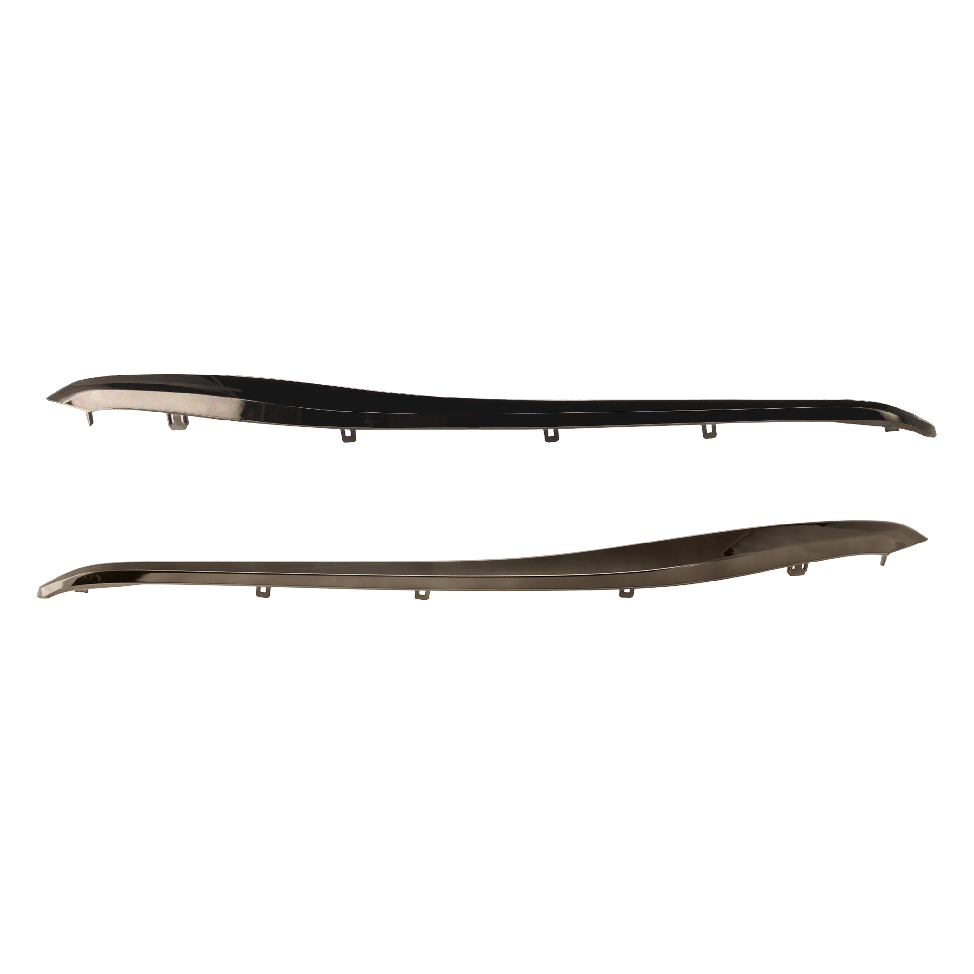 AM VENZA 23-24 GRILLE MOLDING RH AND LH Chrome Black w Night Shade Package SKU SET RT07070013 Partslink TO1212114 TO1213114 OEM 5312348160-5312448160