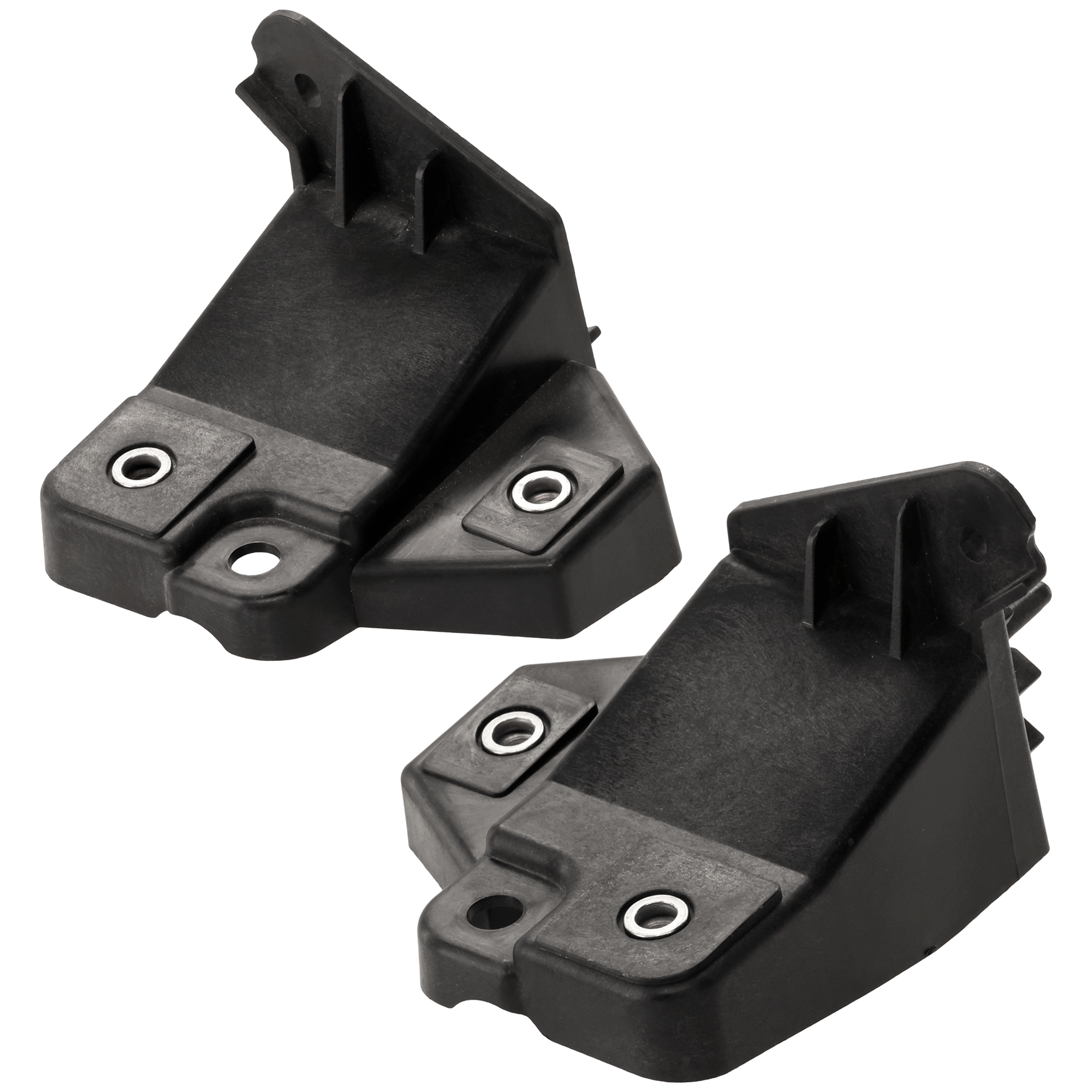 AM MODEL S 16-21 GRILLE BRACKET RH AND LH From 04-16 SKU SET RT07230005 Partslink TA1207100 TA1207101 OEM 106133100B 106133200B
