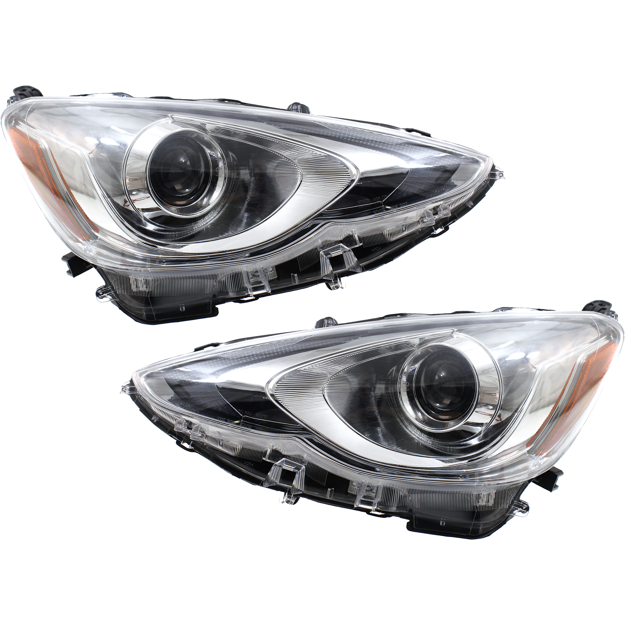 AM PRIUS C 15-17 HEAD LAMP RH AND LH Assembly SKU SET RT10010007 Partslink TO2503236 TO2502236 OEM 8111052K70-8115052K70
