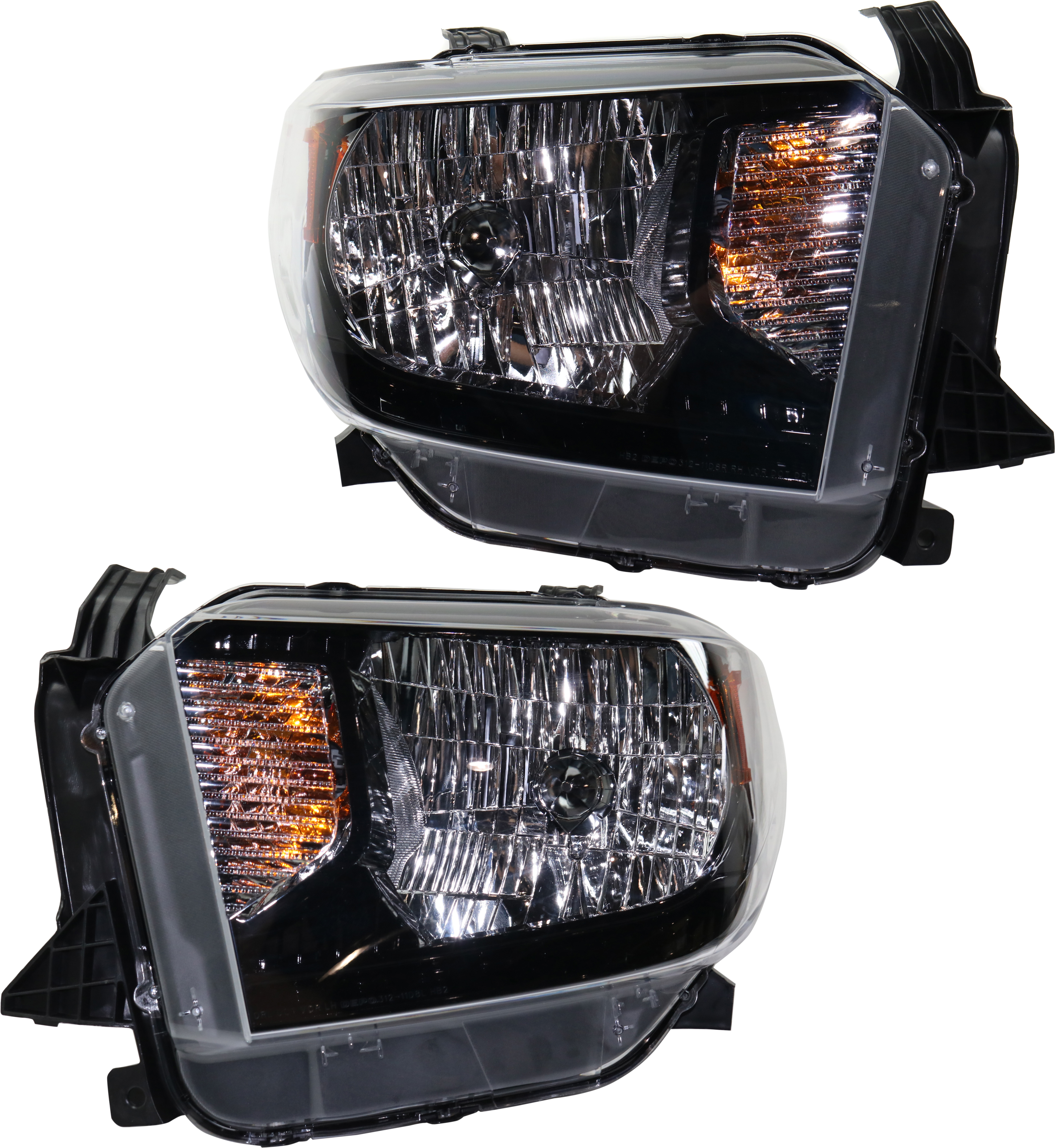 AM TUNDRA 15-17 HEAD LAMP RH AND LH Assembly Halogen TRD Pro Model All Cab Types CAPA SKU SET RT10010009Q Partslink TO2502235C TO2503235C OEM 811100C111-811500C111