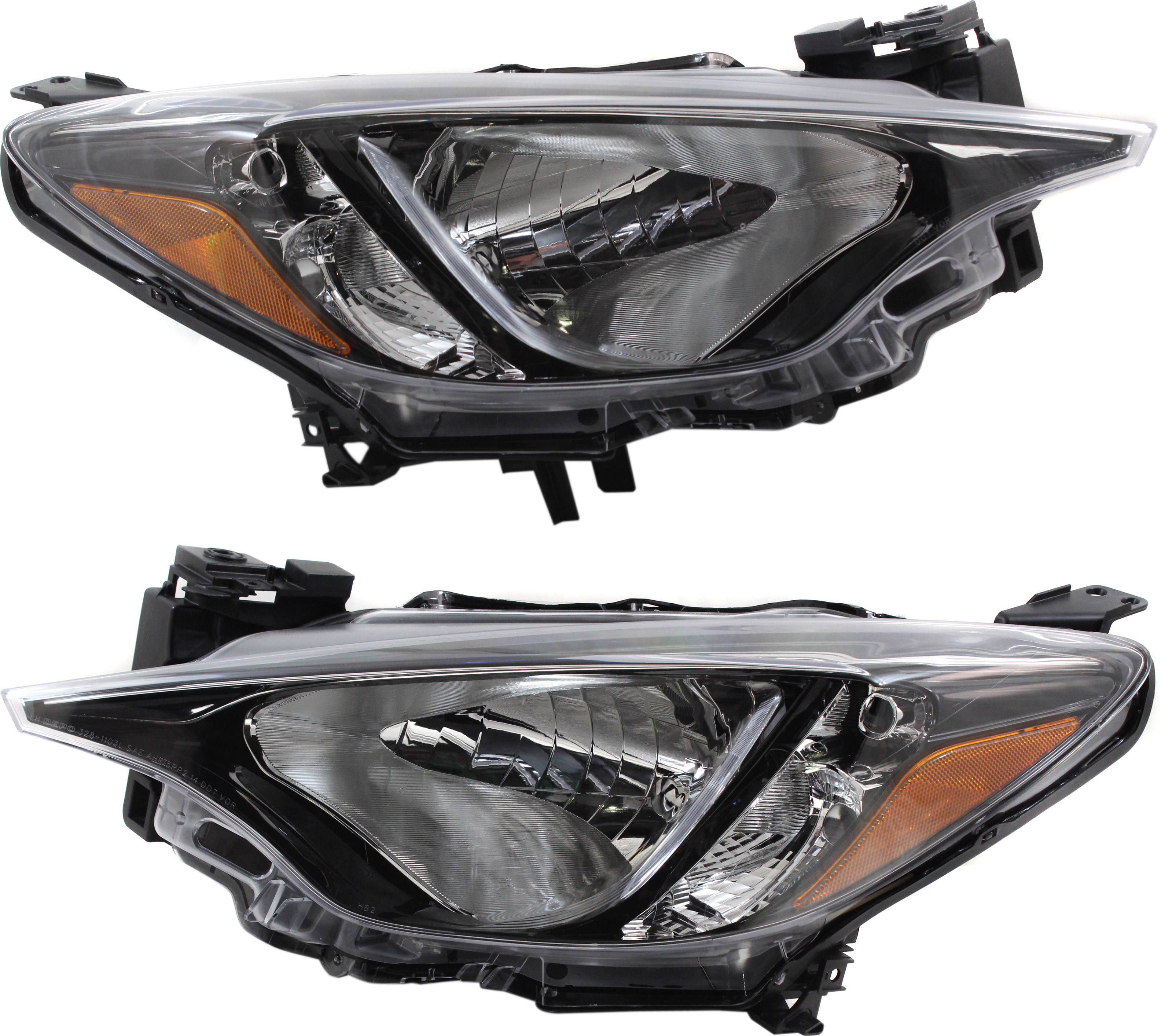 AM SCION IA 16-16 YARIS 19-20 YARIS IA 17-18 HEAD LAMP RH AND LH Lens and Housing Halogen Sedan SKU SET RT10010013 Partslink SC2502106 SC2503106 OEM 81130WB001-81170WB001