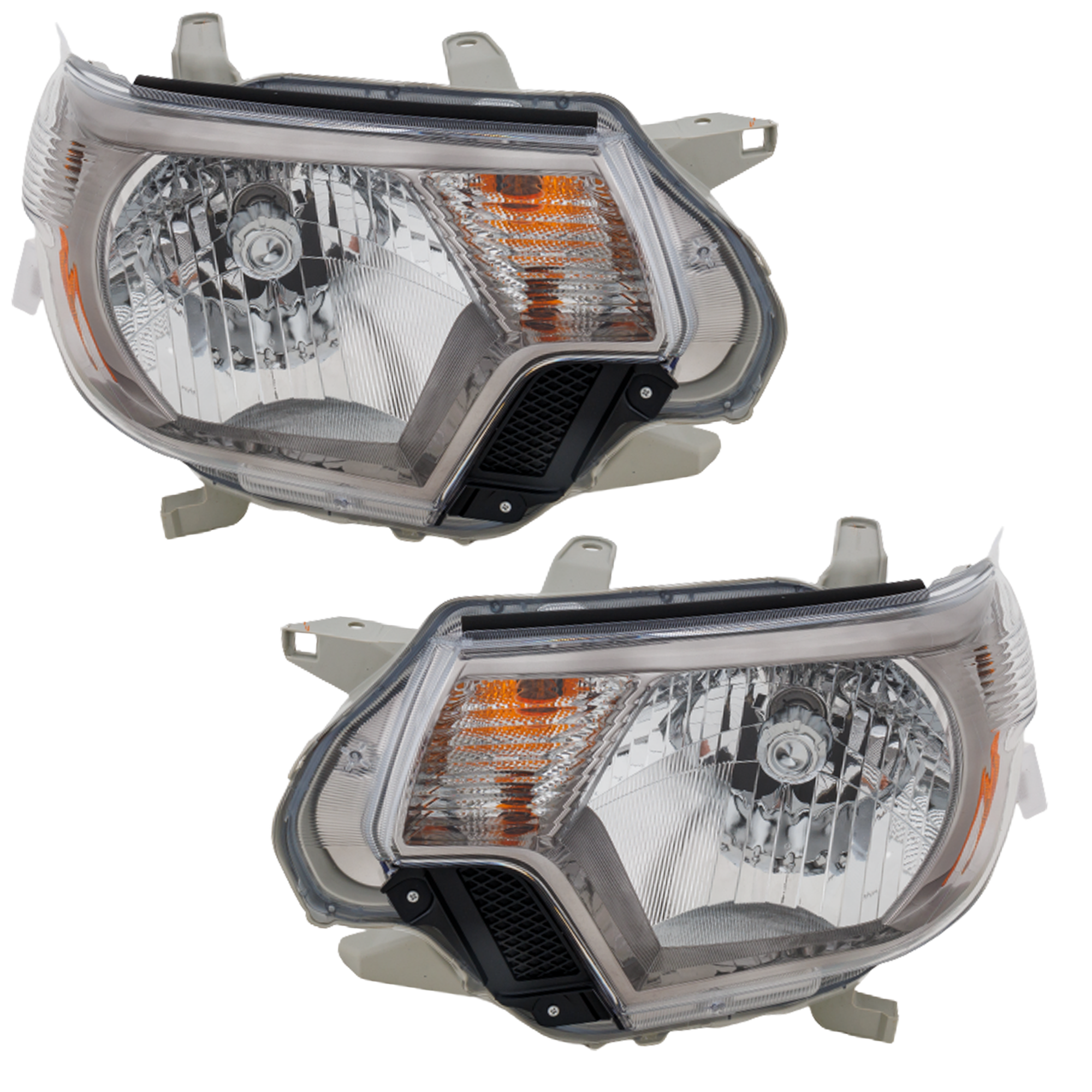 AM TACOMA 14-15 HEAD LAMP RH AND LH Assembly Black Interior CAPA SKU SET RT10010045Q 2 Partslink TO2502232C TO2503232C OEM 8111004221-8115004221
