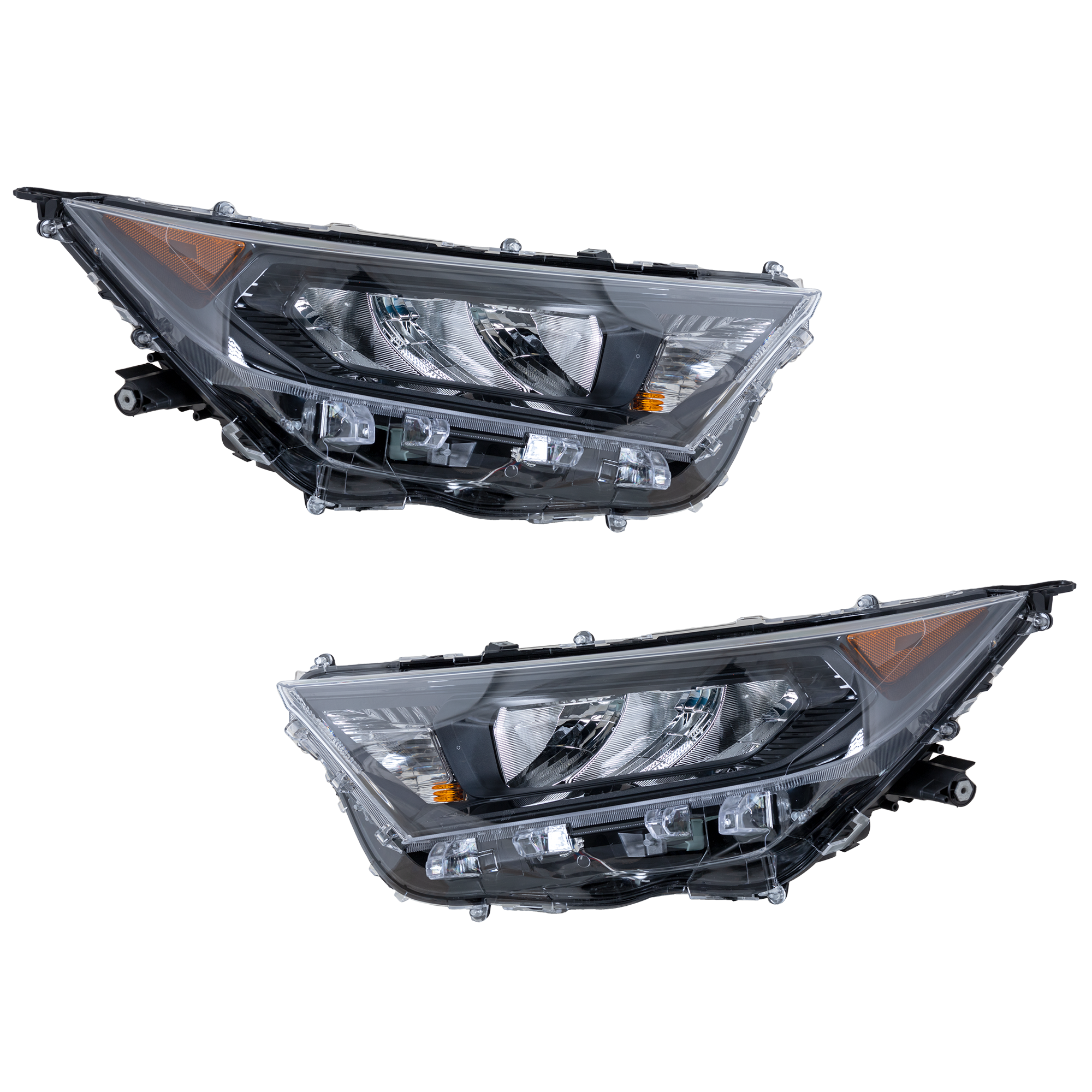 AM RAV4-19-22 HEAD LAMP RH AND LH Assembly LE Model North America Built Vehicle SKU SET RT10010069 Partslink TO2503274 TO2502274 OEM 811100R150-811100R152-811500R1