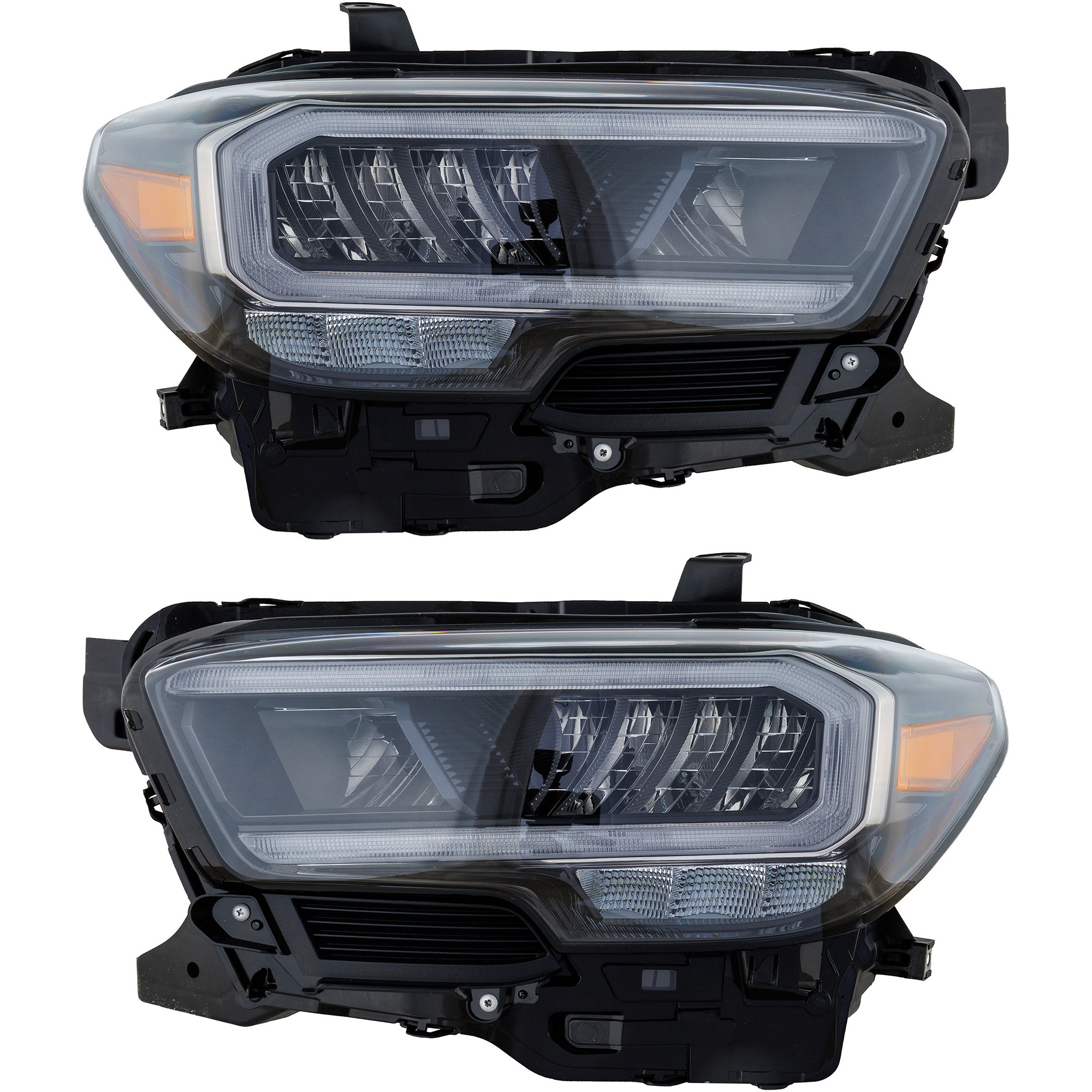 AM TACOMA 20-23 HEAD LAMP RH AND LH Assembly LED Limited TRD Off Road w o TRD Pro Package TRD Sport Models CAPA SKU SET RT10010137Q Partslink TO2503291C TO2502291C OEM 8111004290-8115004290