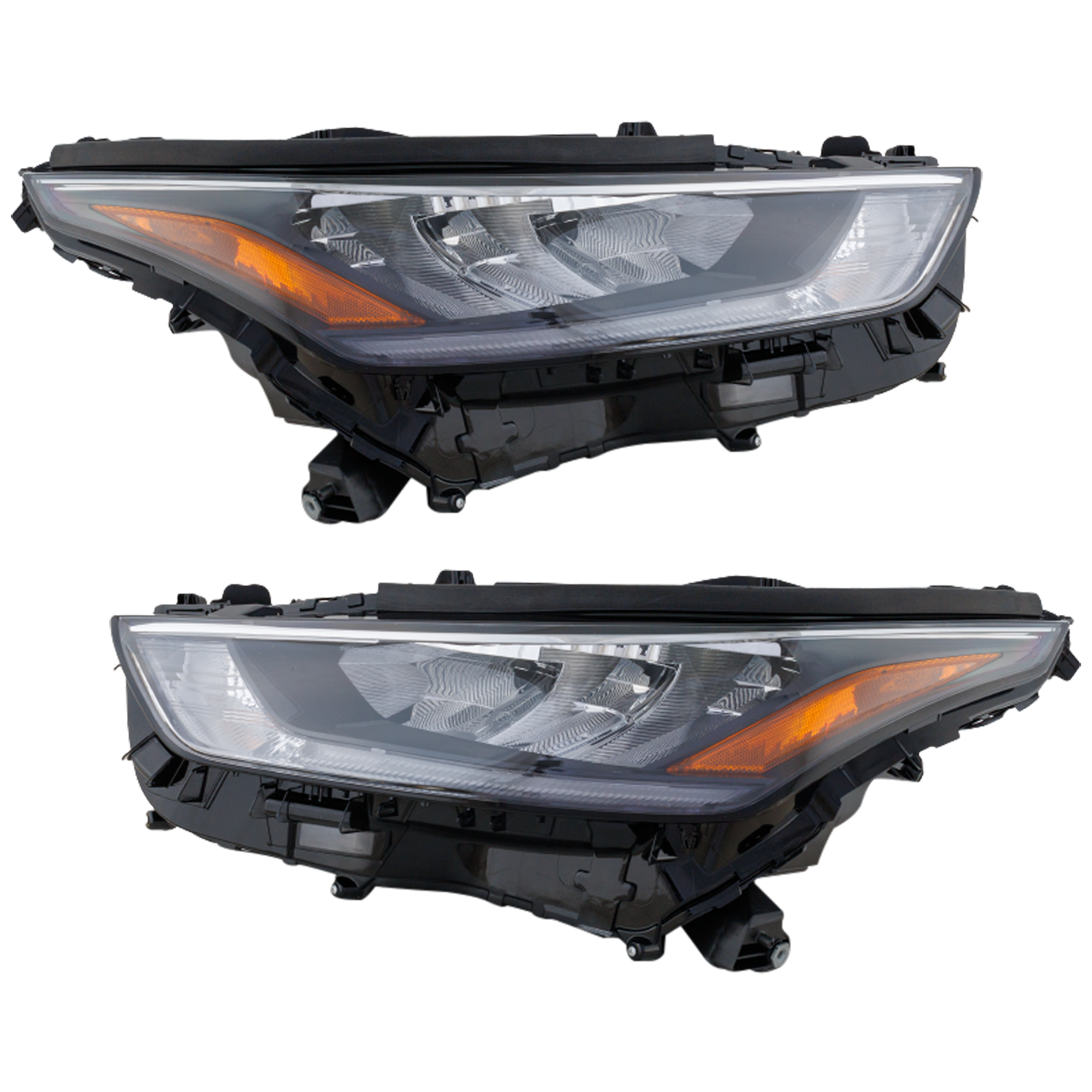 AM HIGHLANDER 20-20 HEAD LAMP RH AND LH Assembly LED L LE XLE Models SKU SET RT10010139 Partslink TO2503293 TO2502293 OEM 811100E460-811500E460