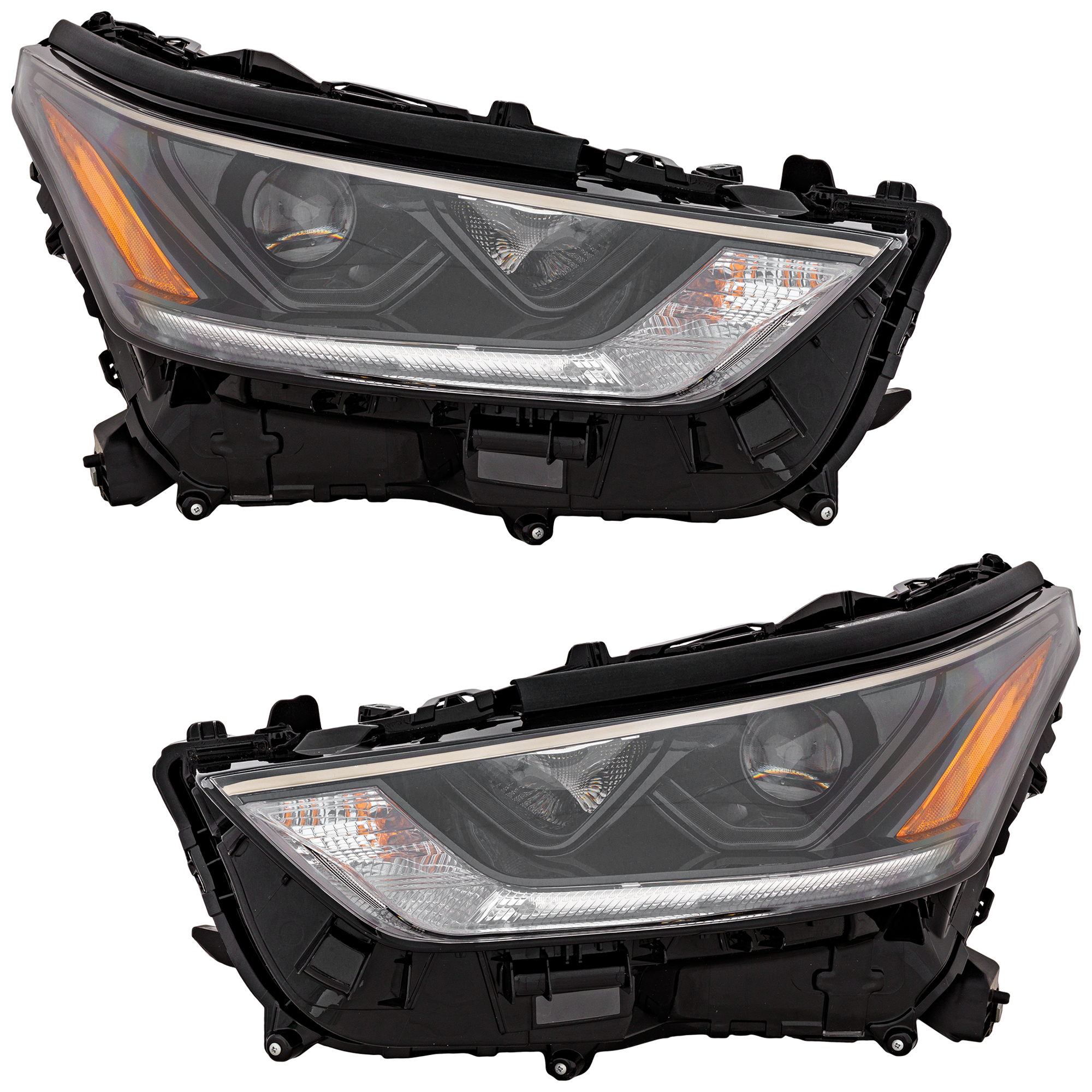 AM HIGHLANDER 21-23 HEAD LAMP RH AND LH Assembly LED XSE Model CAPA SKU SET RT10010141Q Partslink TO2503303C TO2502303C OEM 811100E470-811500E470