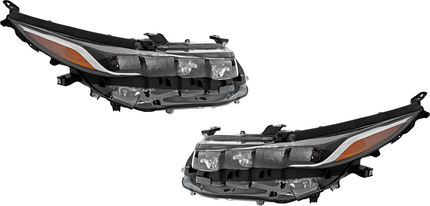 AM PRIUS PRIME 17-19 HEAD LAMP RH and LH Assembly LED SKU SET RT10010205A Partslink TO2502252 TO2503252 OEM 8114547800-8118547800