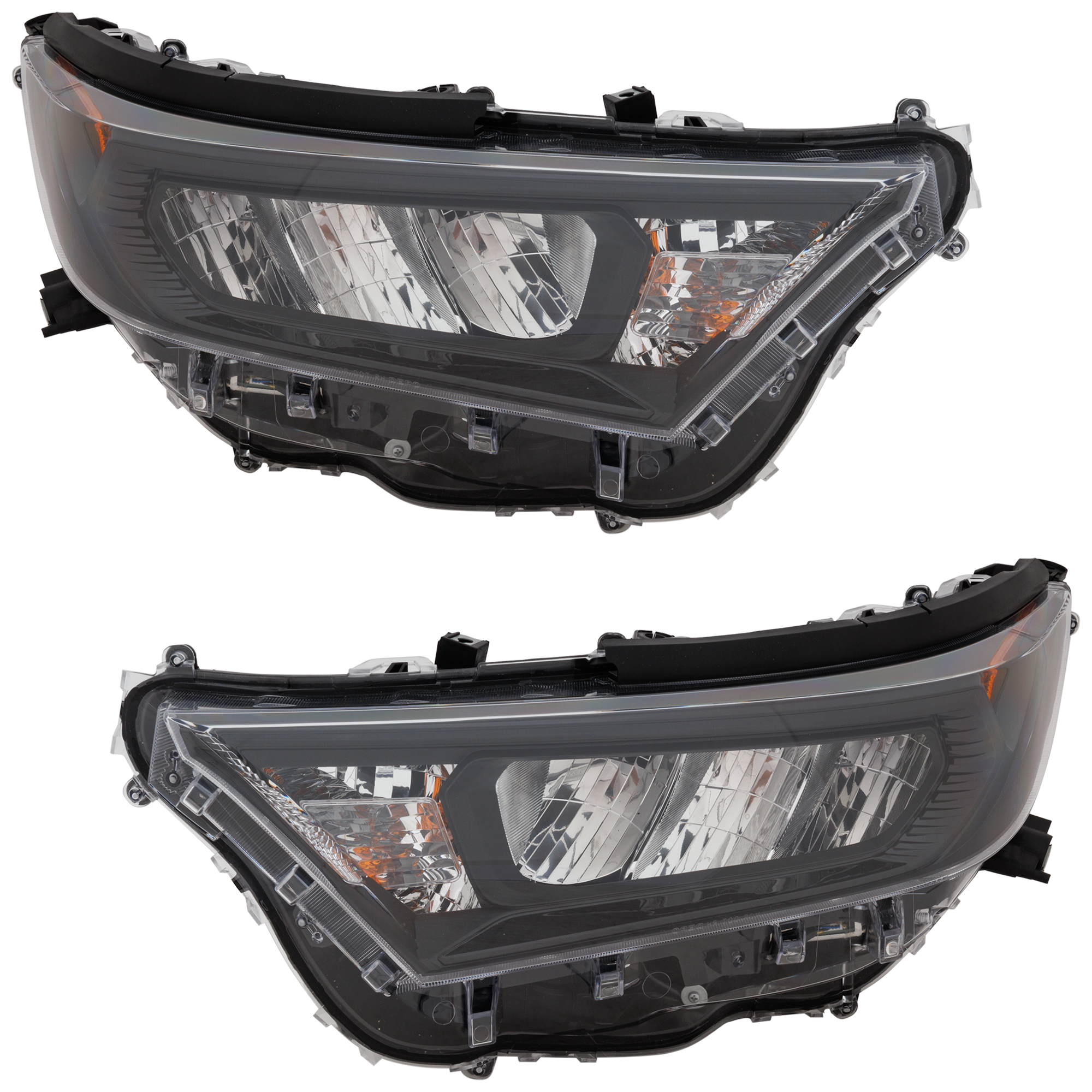AM RAV4-22-22 HEAD LAMP RH AND LH Assembly LED Hybrid Models SKU SET RT10010217A Partslink TO2503312 TO2502312 OEM 811100R430-811500R430