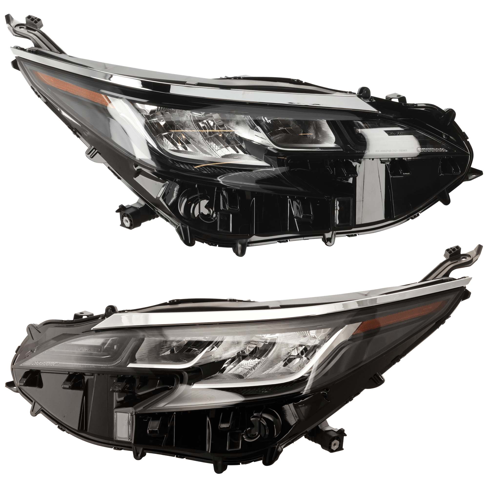 AM SIENNA 21-23 HEAD LAMP RH AND LH Assembly LED LE XLE Models CAPA SKU SET RT10010219AQ Partslink TO2503306C TO2502306C OEM 8111008100-8115008100