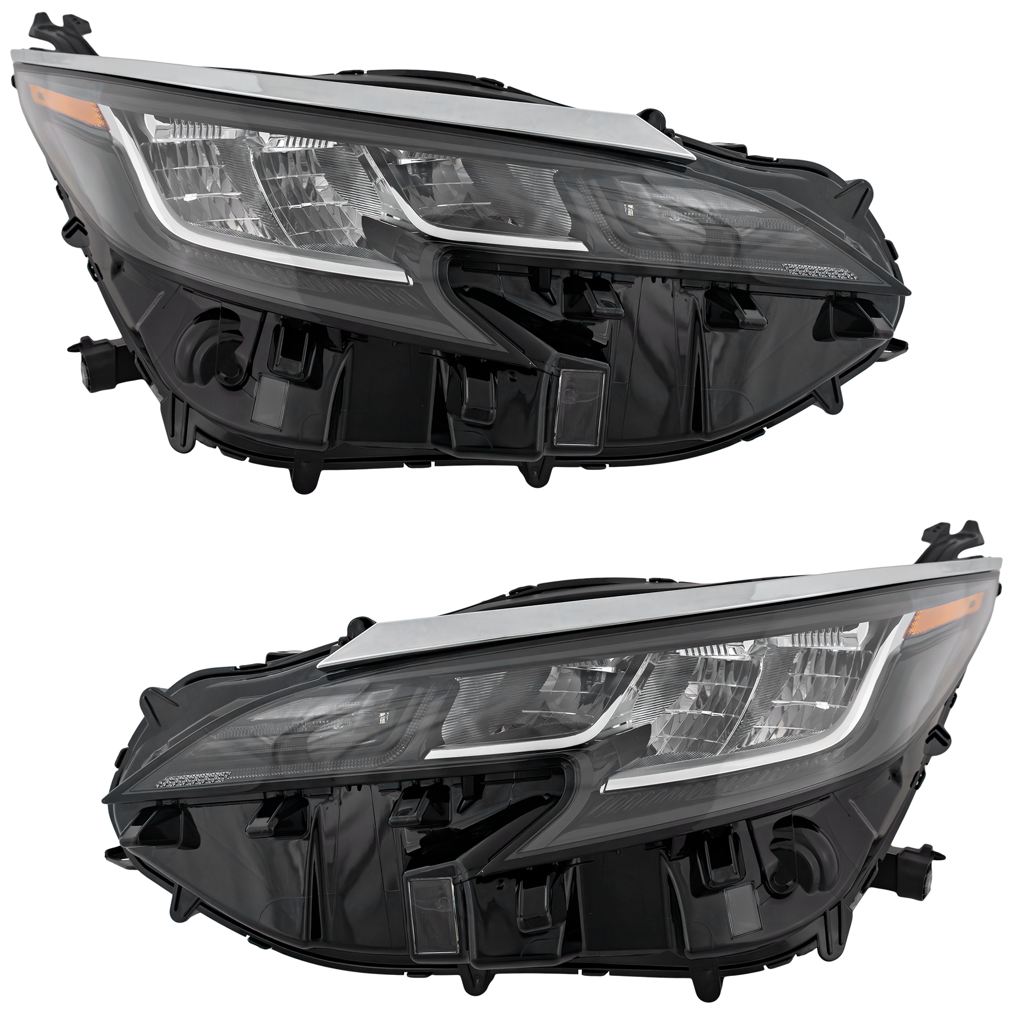 AM SIENNA 21-23 HEAD LAMP RH AND LH Assembly LED LE XLE Models SKU SET RT10010219A Partslink TO2503306 TO2502306 OEM 8111008100-8115008100