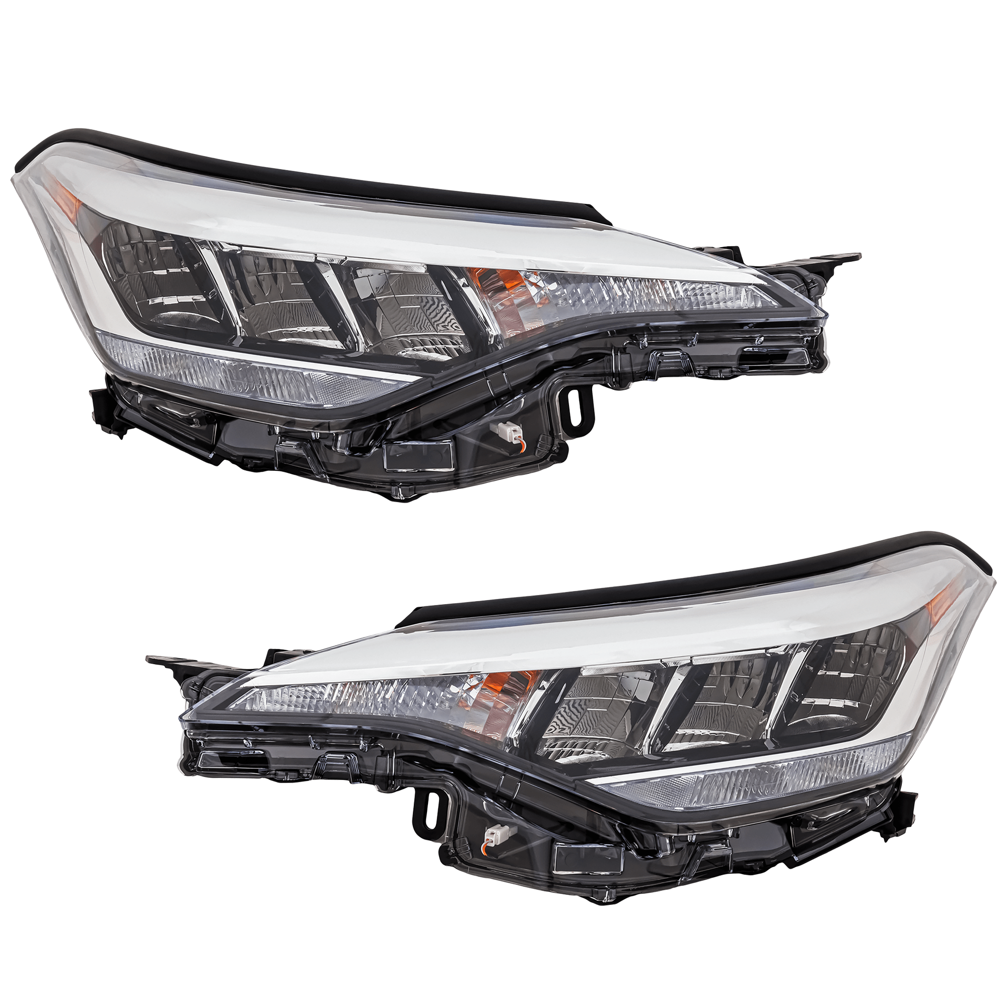 AM C HR 20-22 HEAD LAMP RH AND LH Assembly LED Turkey Built Vehicle w o Adaptive Headlight CAPA SKU SET RT10010249AQ Partslink TO2503298C TO2502298C OEM 81130F4200-81170F4200