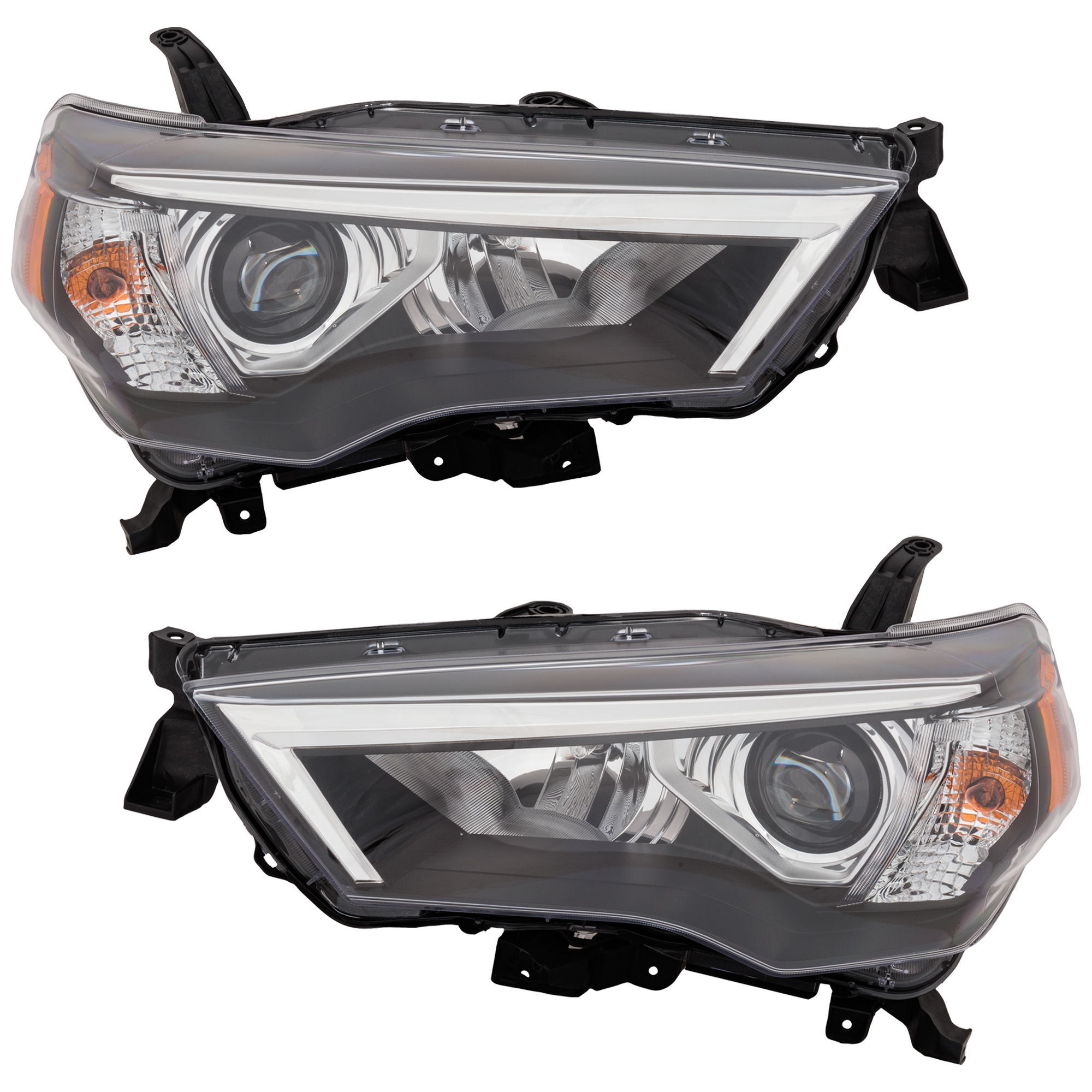AM 4RUNNER 21-23 HEAD LAMP RH AND LH Assembly Halogen LED w o Auto Headlights SKU SET RT10010253A Partslink TO2503308 TO2502308 OEM 81-140-356-108-107-000-000