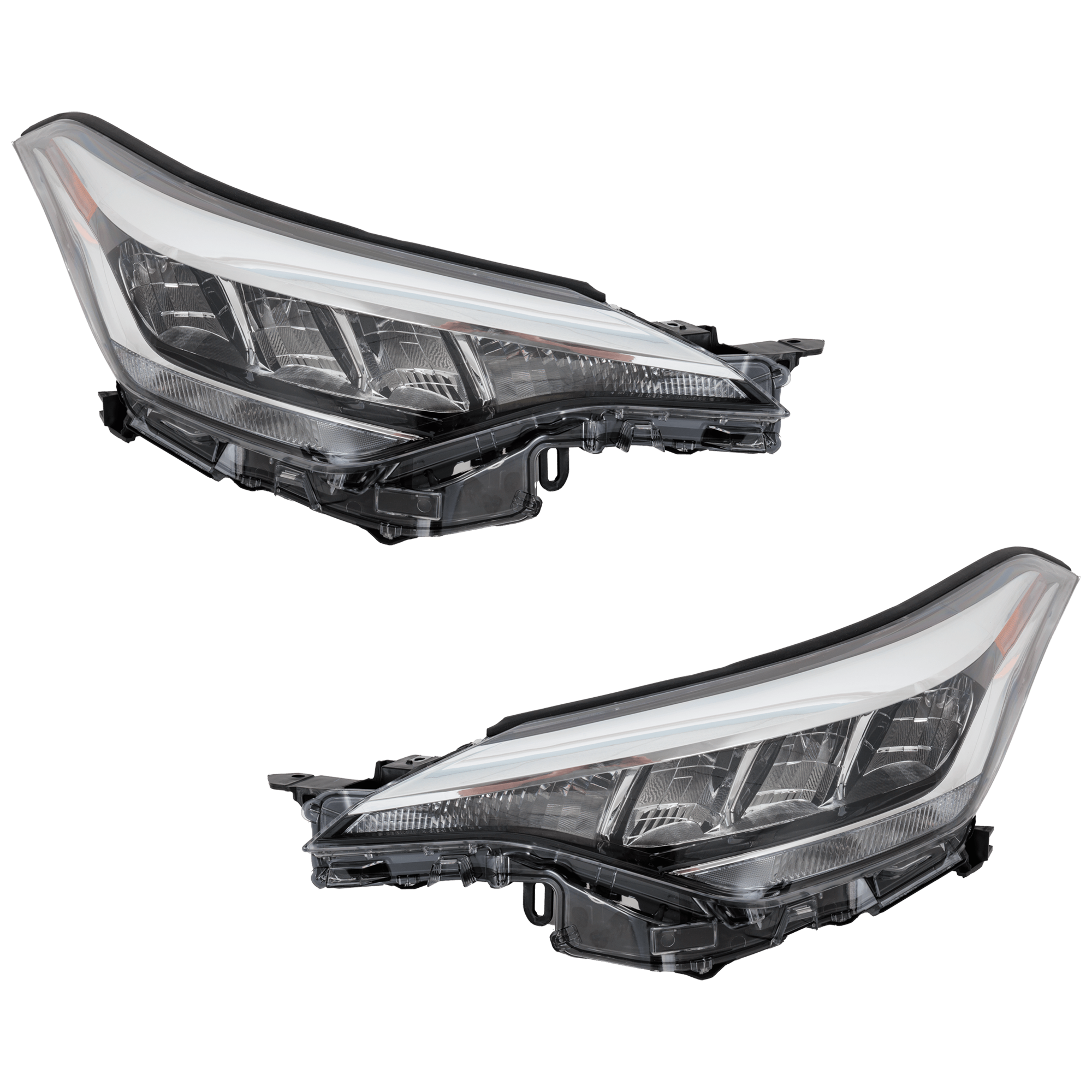 AM C HR 20-22 HEAD LAMP RH AND LH Lens and Housing Japan Built Vehicle w o Adaptive Headlight SKU SET RT10010269U OEM 8107010A70 PFM 8114010A70 PFM