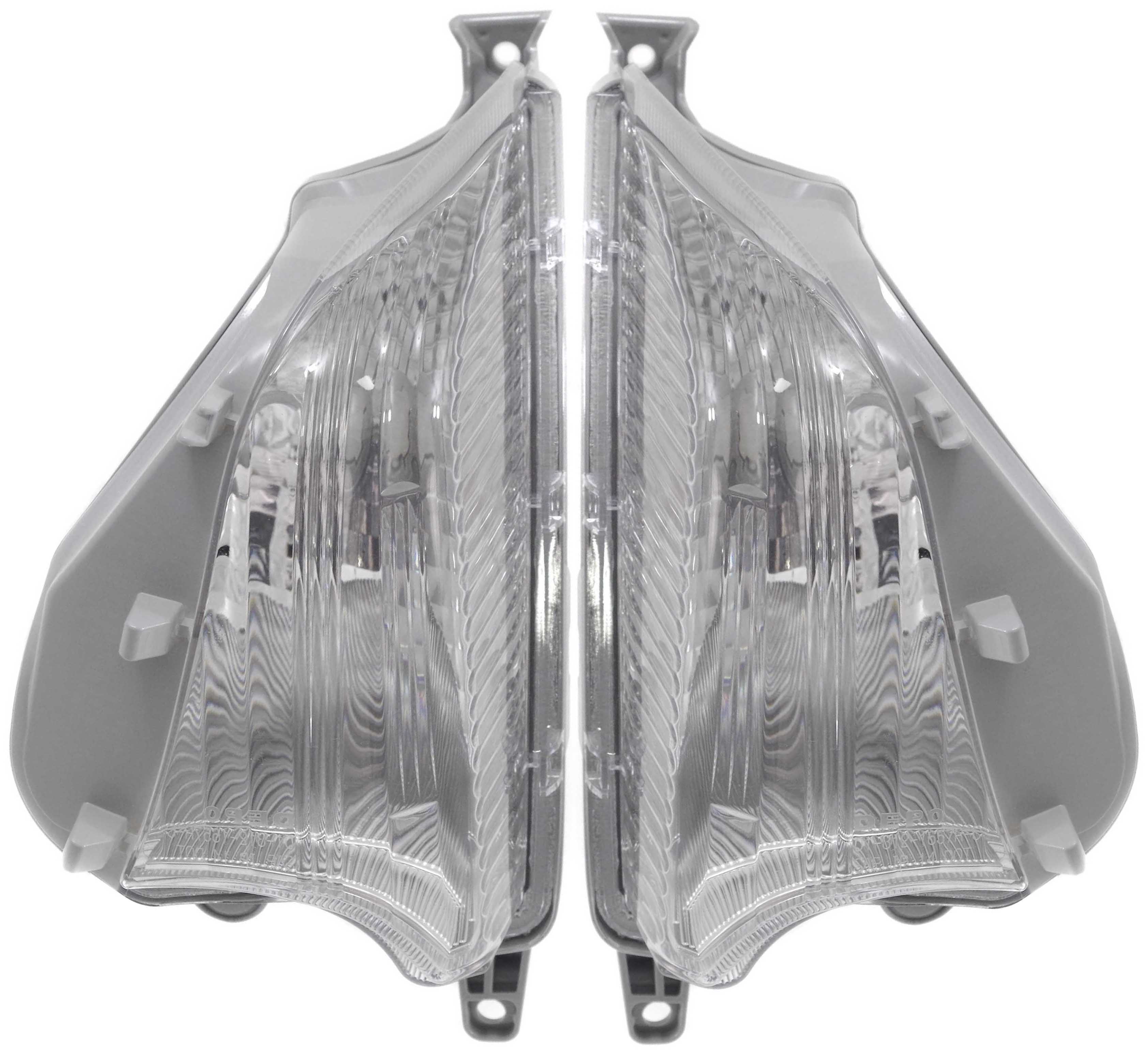 AM PRIUS C 15-17 SIGNAL LAMP RH AND LH Lens and Housing CAPA SKU SET RT10690001Q Partslink TO2532120C TO2533120C OEM 8151152070-8152152070