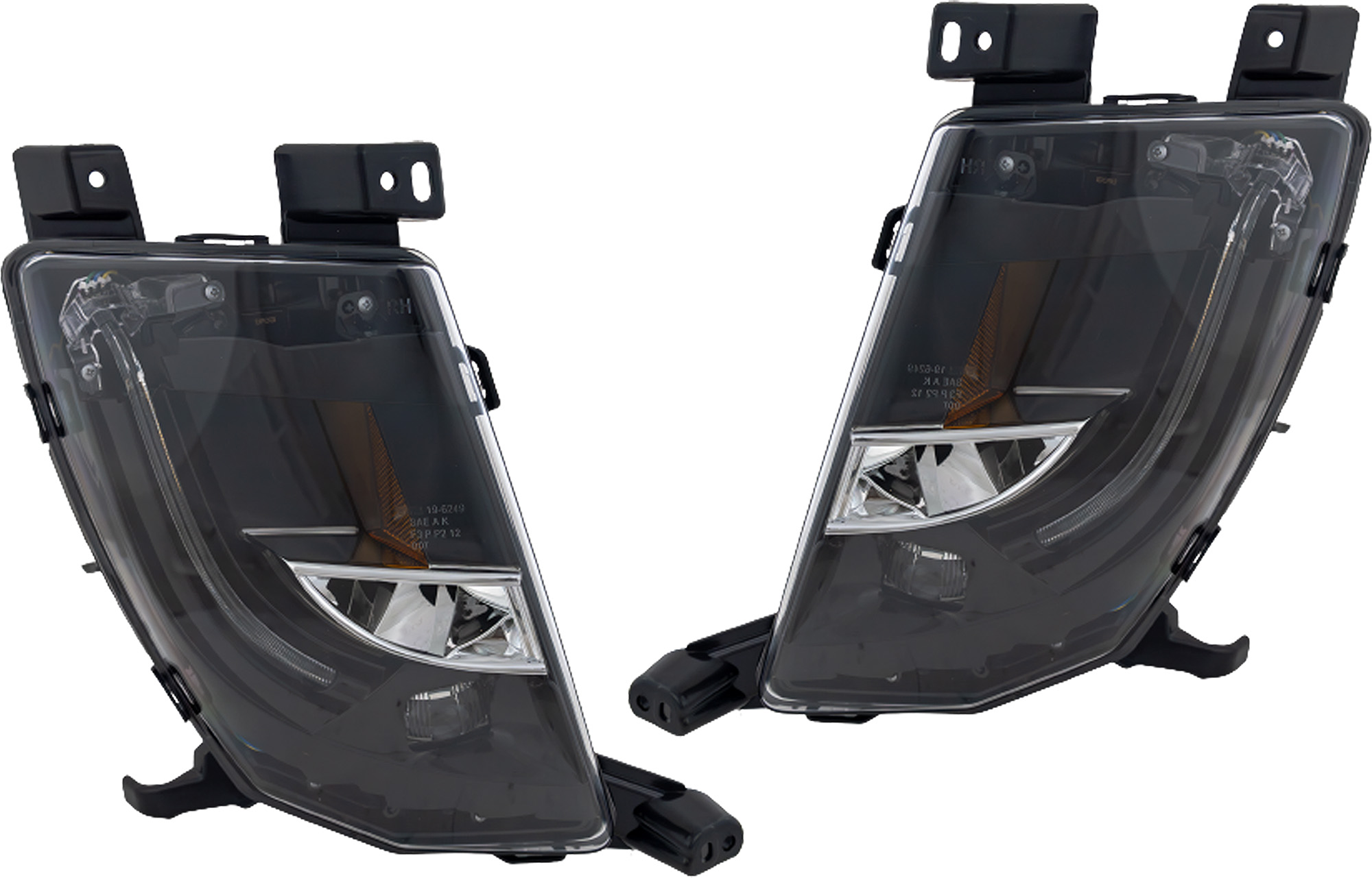 AM MODEL S 12-21 FRONT FOG LAMP RH AND LH Assembly LED SKU SET RT10750009 Partslink TA2593100 TA2592100 OEM 600591400I 6005914001-60059130