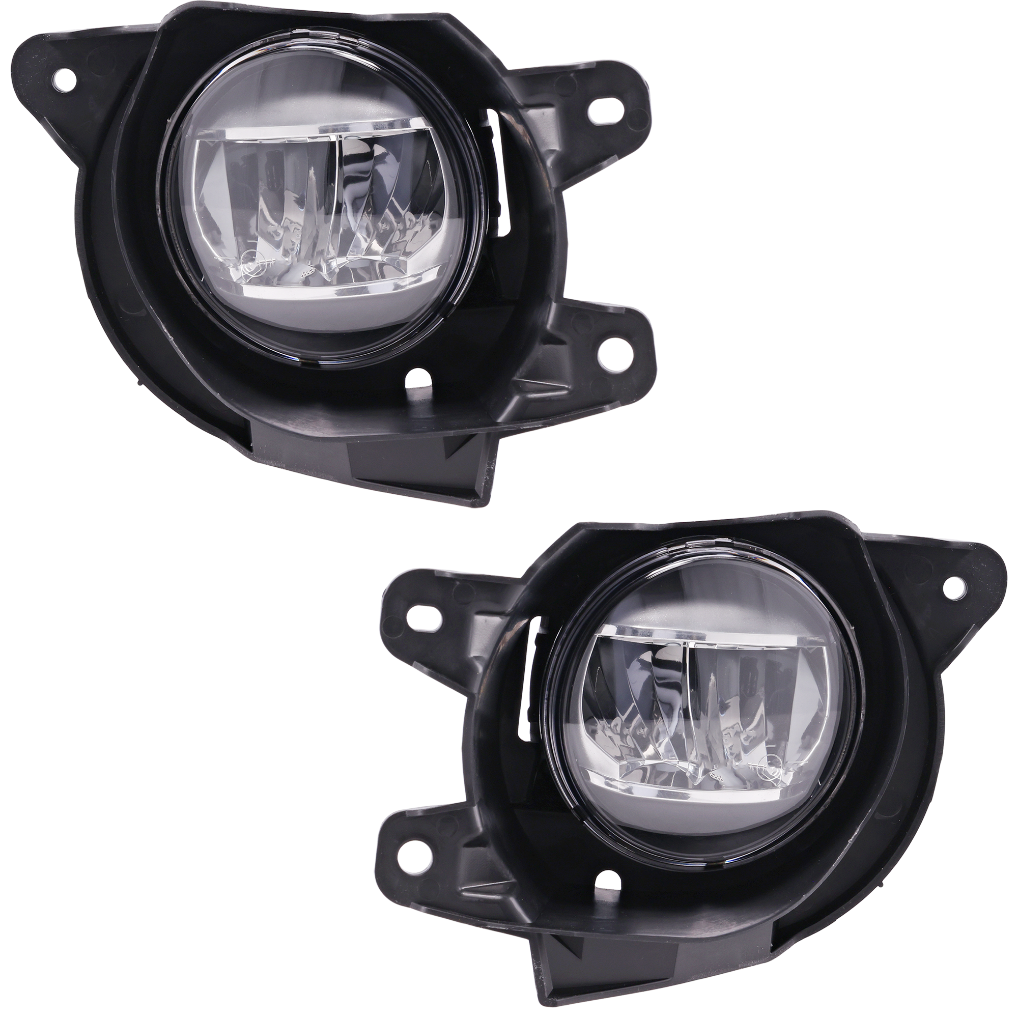 AM SEQUOIA 18-22 FOG LAMP RH AND LH Assembly LED Limited Platinum TRD Sport SR5 Models CAPA SKU SET RT10750043AQ Partslink TO2593140C TO2592140C OEM 812100C030-812200C030