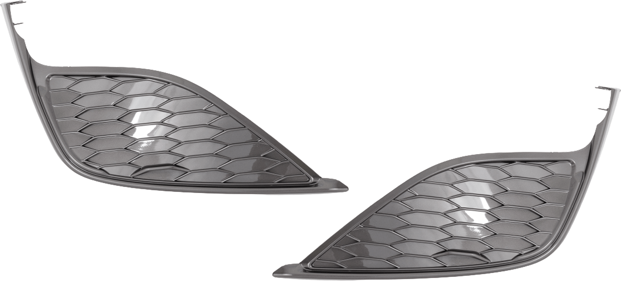 AM CAMRY 21-24 FOG LAMP COVER RH AND LH Painted Dark Gray XSE w o TRD Package 21-22 Hybrid XSE Models SKU SET RT10770007 Partslink TO1039243 TO1038243 OEM 8148106240-8148206200