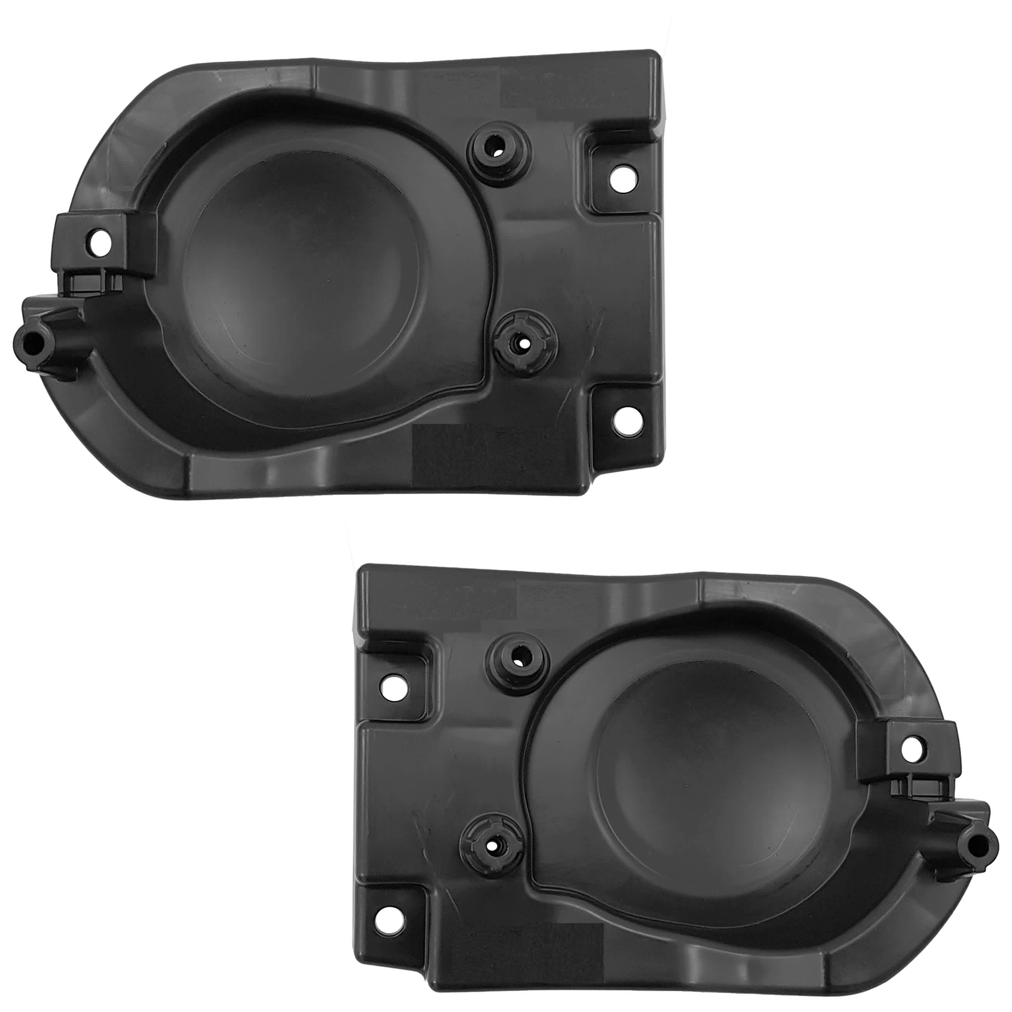 AM COROLLA CROSS 22-24 FOG LAMP COVER RH AND LH Textured Black L LE Models SKU SET RT10770015 Partslink TO1039251 TO1038251 OEM 814810A100-814820A100