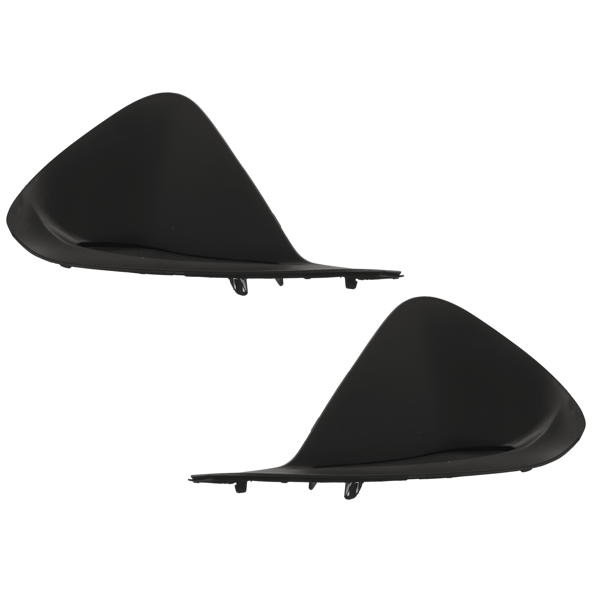 AM PRIUS PRIME 17-22 FRONT FOG LAMP COVER RH AND LH Textured Black SKU SET RT10770017 Partslink TO1039249 TO1038249 OEM 8148147140-8148247140