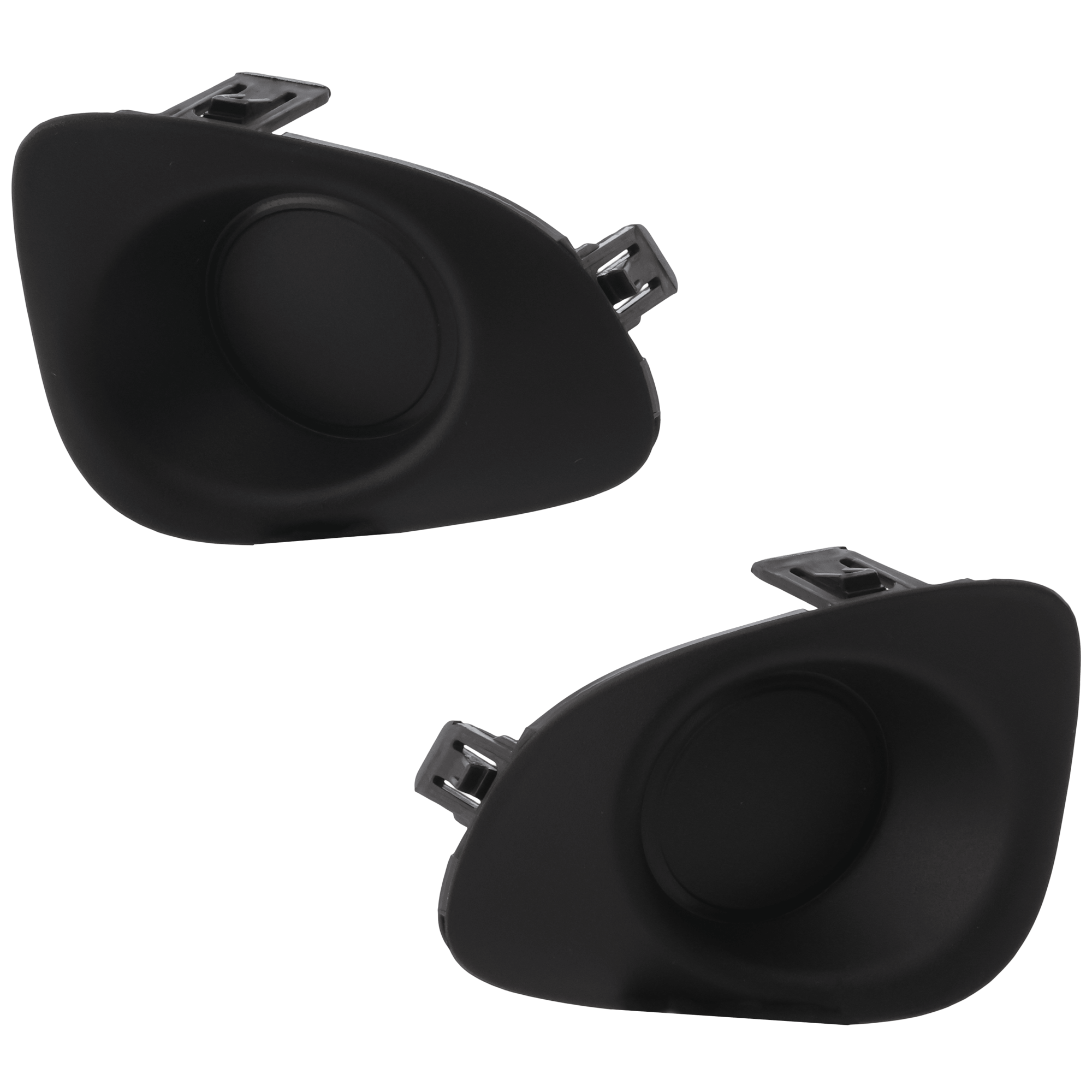 AM COROLLA CROSS 23-23 FOG LAMP COVER RH AND LH Textured Black Hybrid S SE Models SKU SET RT10770029 Partslink TO1038272 TO1039272 OEM 814810A130-814820A130