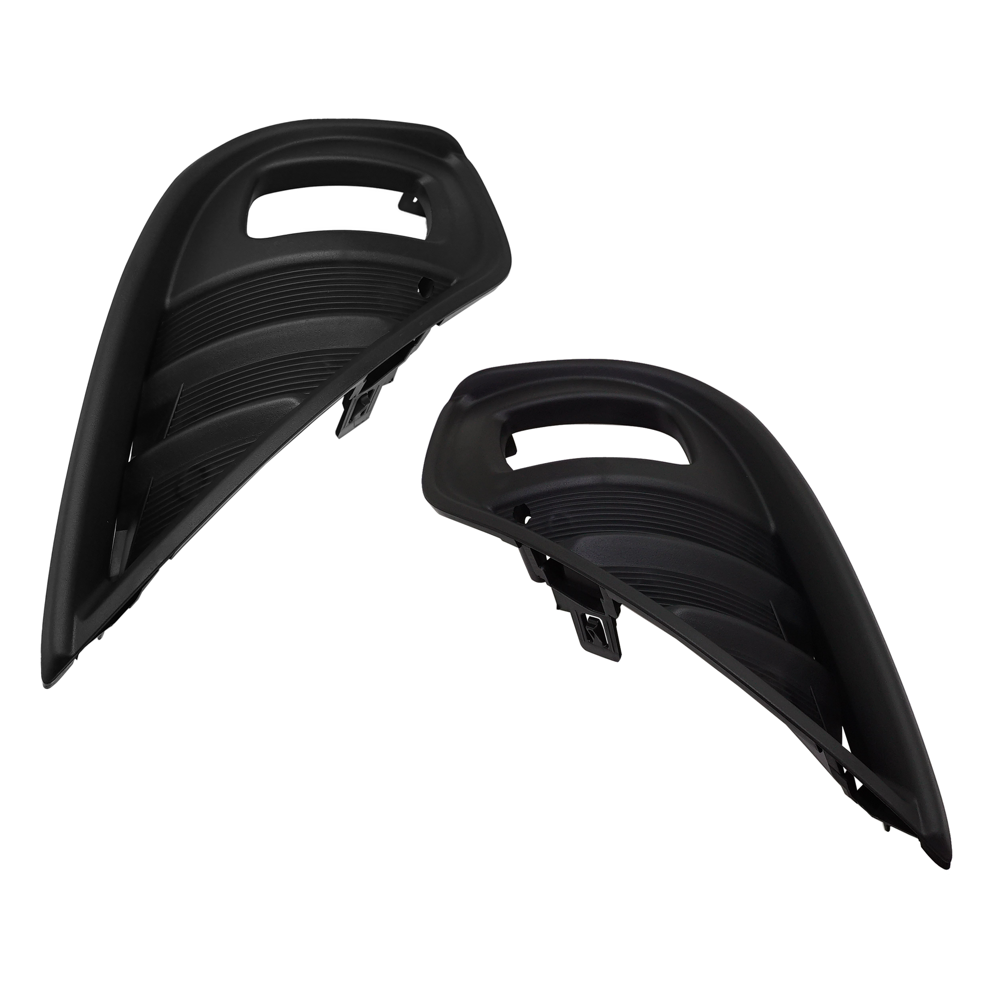AM HIGHLANDER 20-23 FRONT FOG LAMP MOLDING RH AND LH Textured Black SKU SET RT10810001 Partslink TO1039239 TO1038239 OEM 520300E110-520400E110