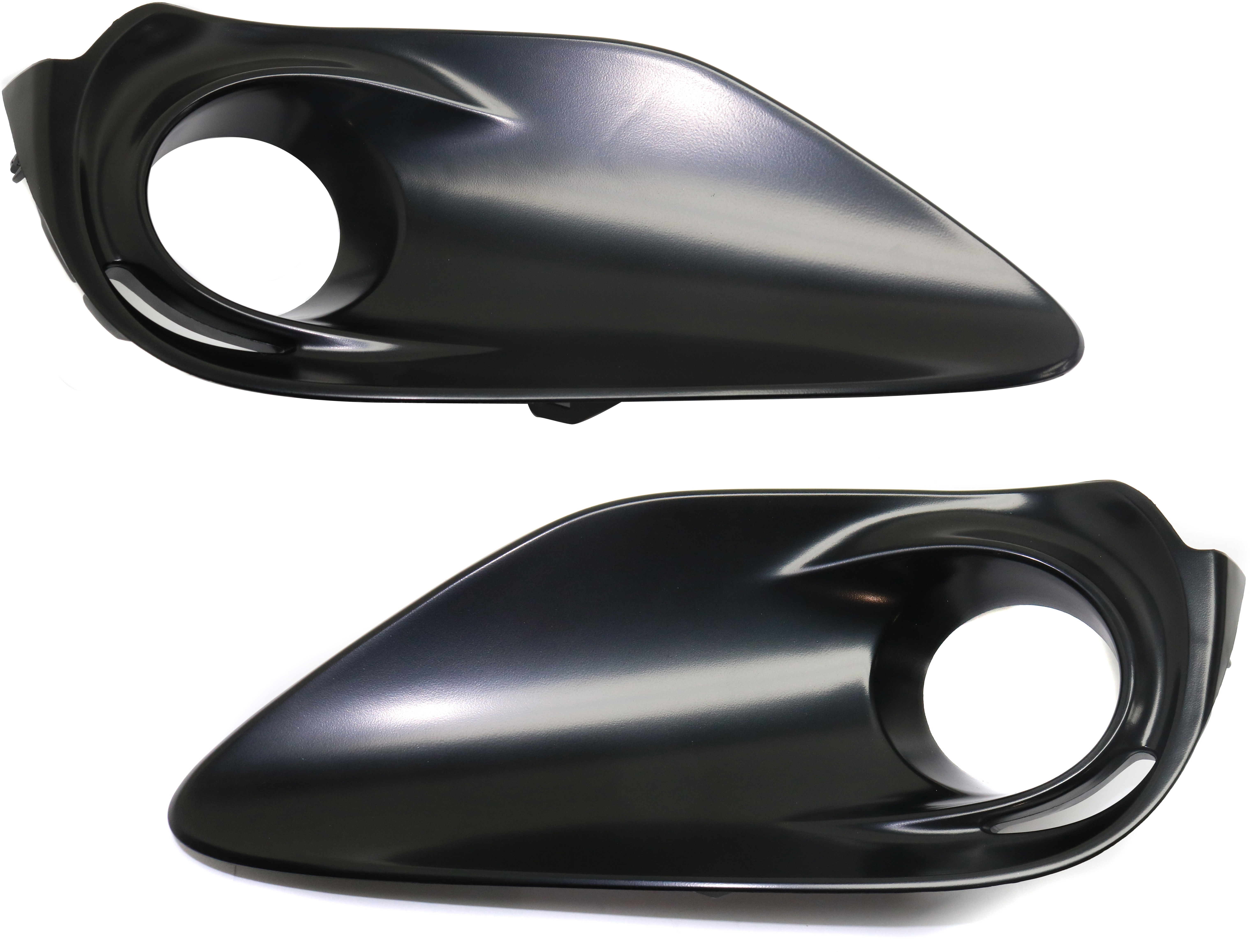 AM PRIUS C 17-17 FRONT FOG LAMP MOLDING RH AND LH Black SKU SET RT10820006 Partslink TO1039208 TO1038208 OEM 5203052090-5204052090