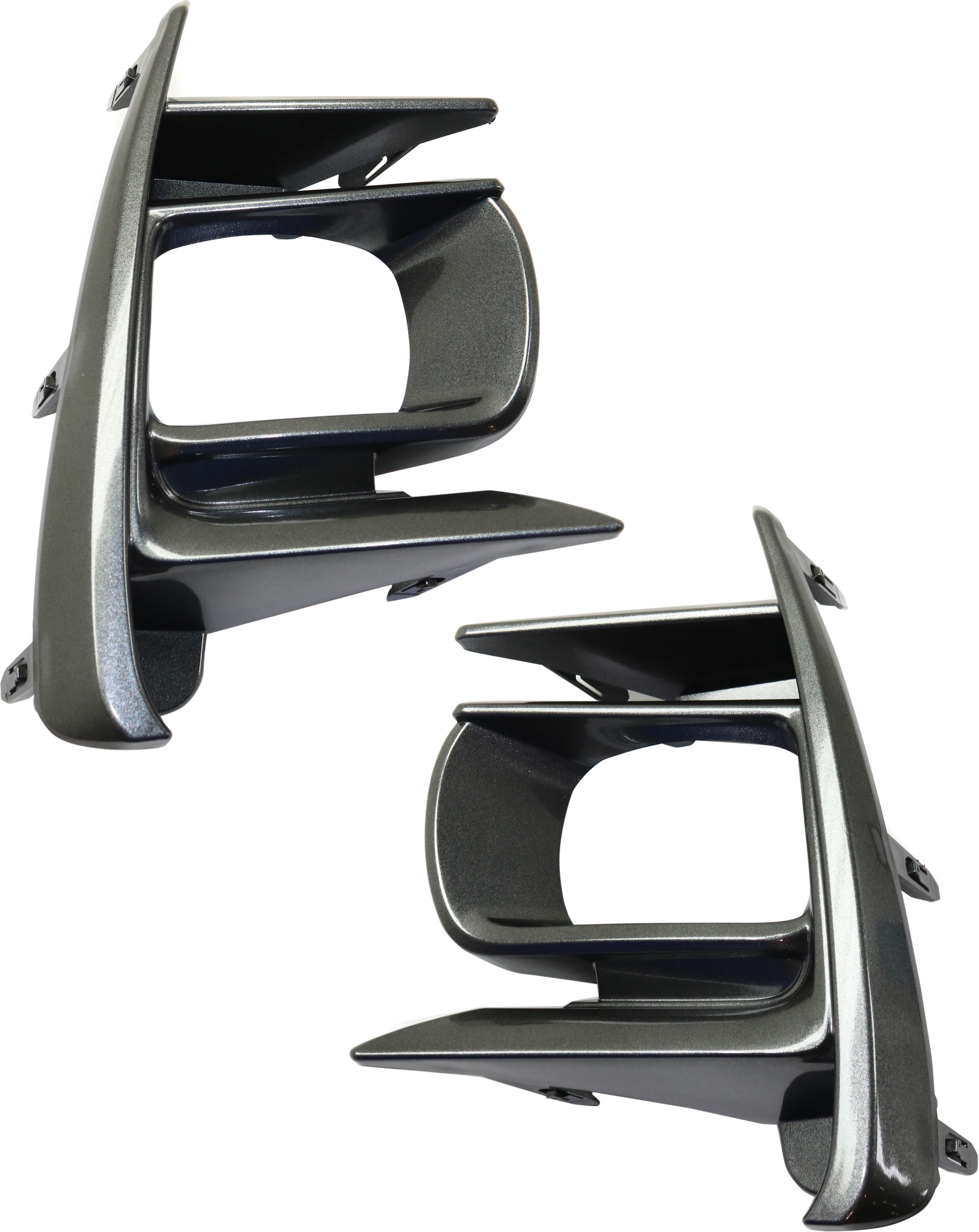 AM SIENNA 18-20 FRONT FOG LAMP MOLDING RH AND LH Black XLE Model SKU SET RT10820009 Partslink TO1038217 TO1039217 OEM 52-128-080-605-212-700-000