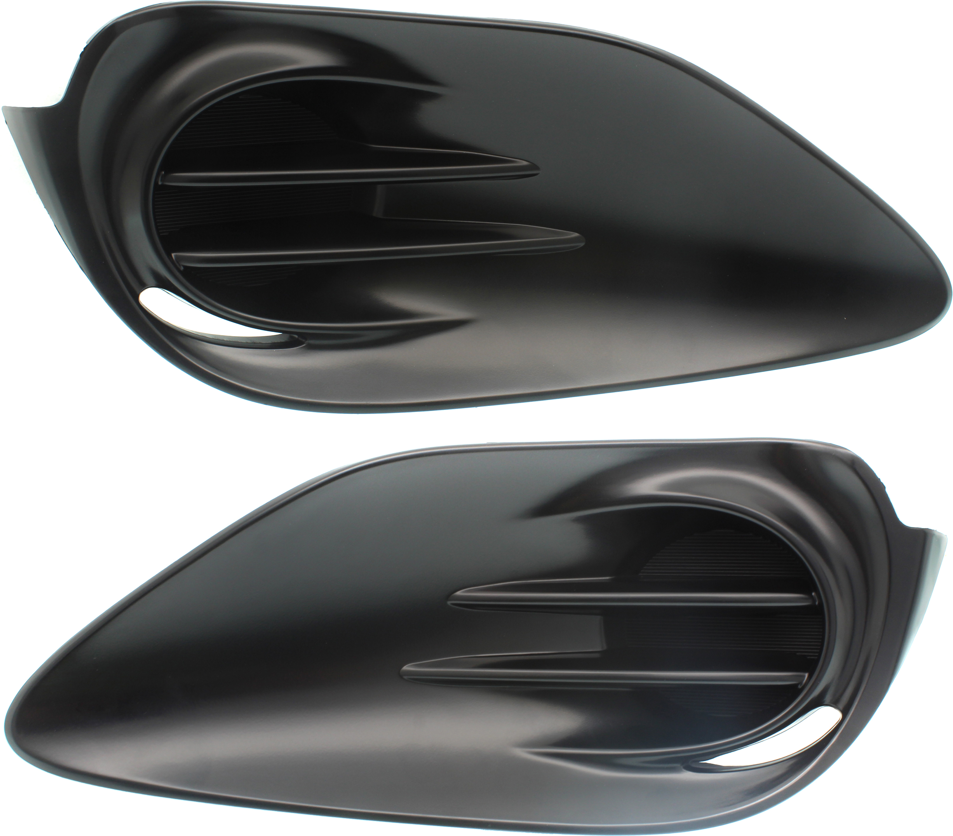 AM PRIUS C 17-17 FRONT FOG LAMP COVER RH AND LH Black SKU SET RT10860003 Partslink TO1038207 TO1039207 OEM 5204052080-5203052080