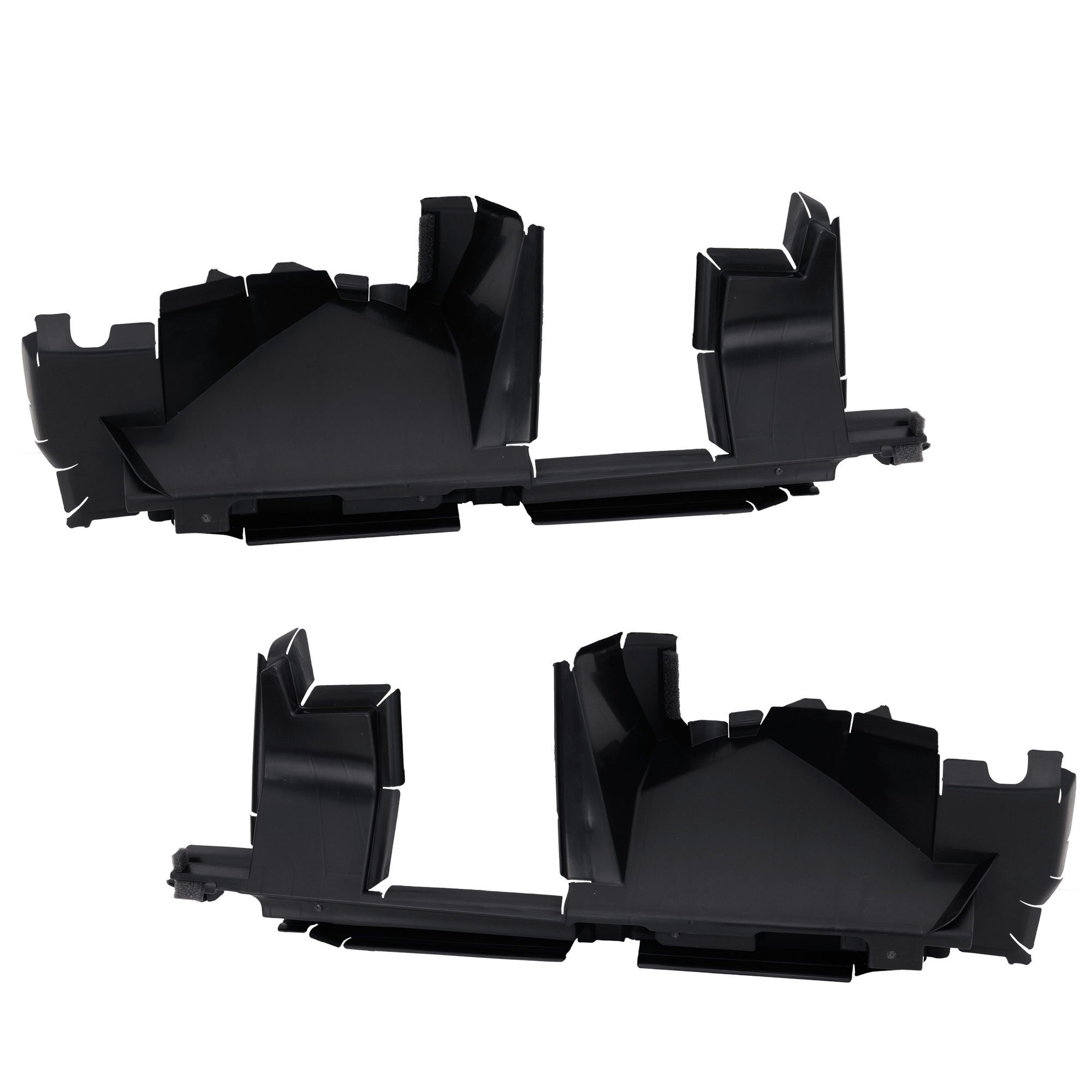 AM HIGHLANDER 20-22 RADIATOR SUPPORT AIR GUIDE RH AND LH L LE XLE Limited Platinum Models CAPA SKU SET RT16290017Q Partslink TO1218171C TO1218170C OEM 165930P030-165950P030